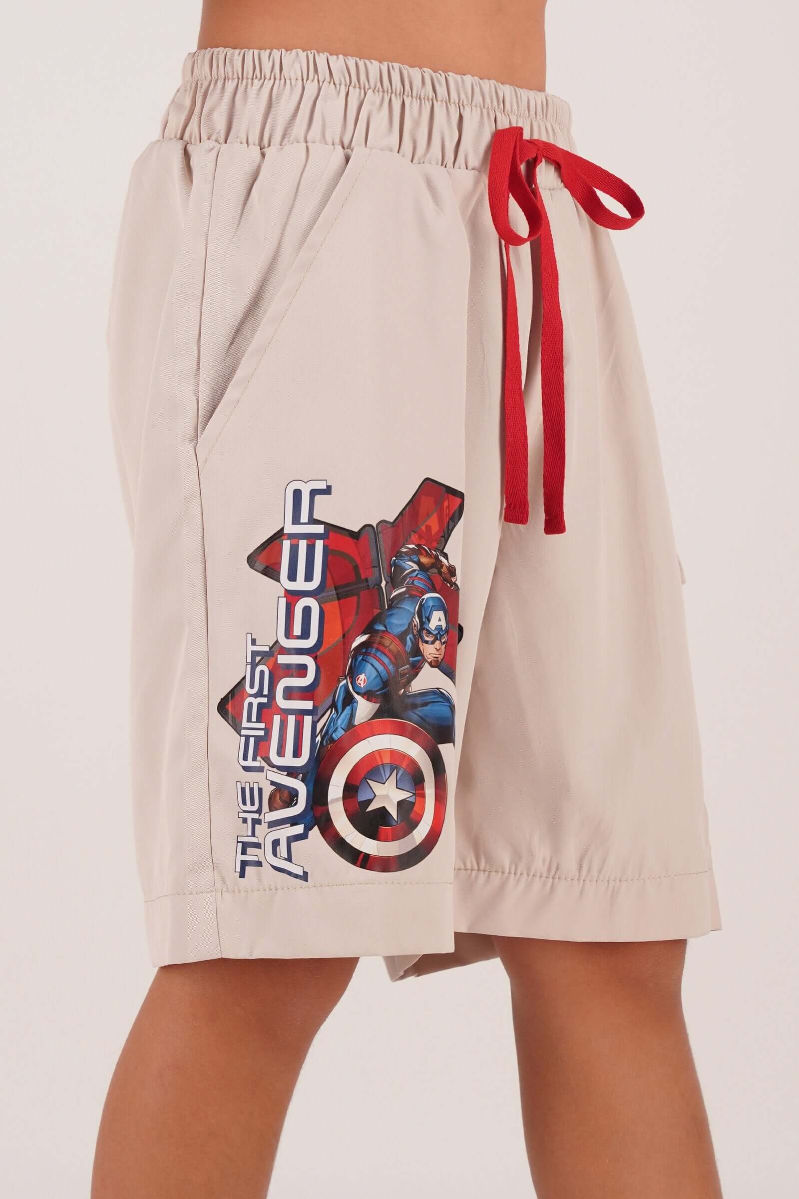 Bermuda de niño avengers silueta amplia - Image 12