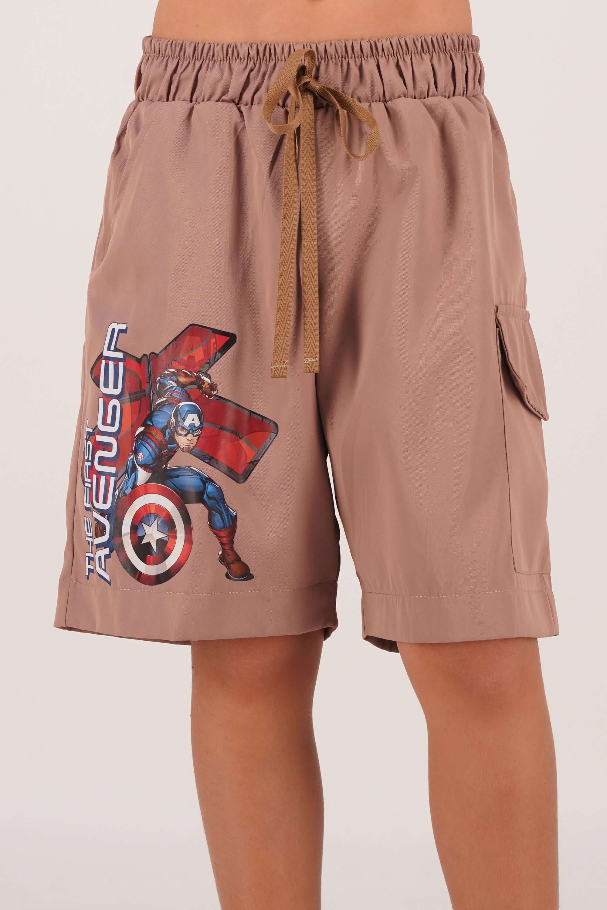 Bermuda de niño avengers silueta amplia - Image 5