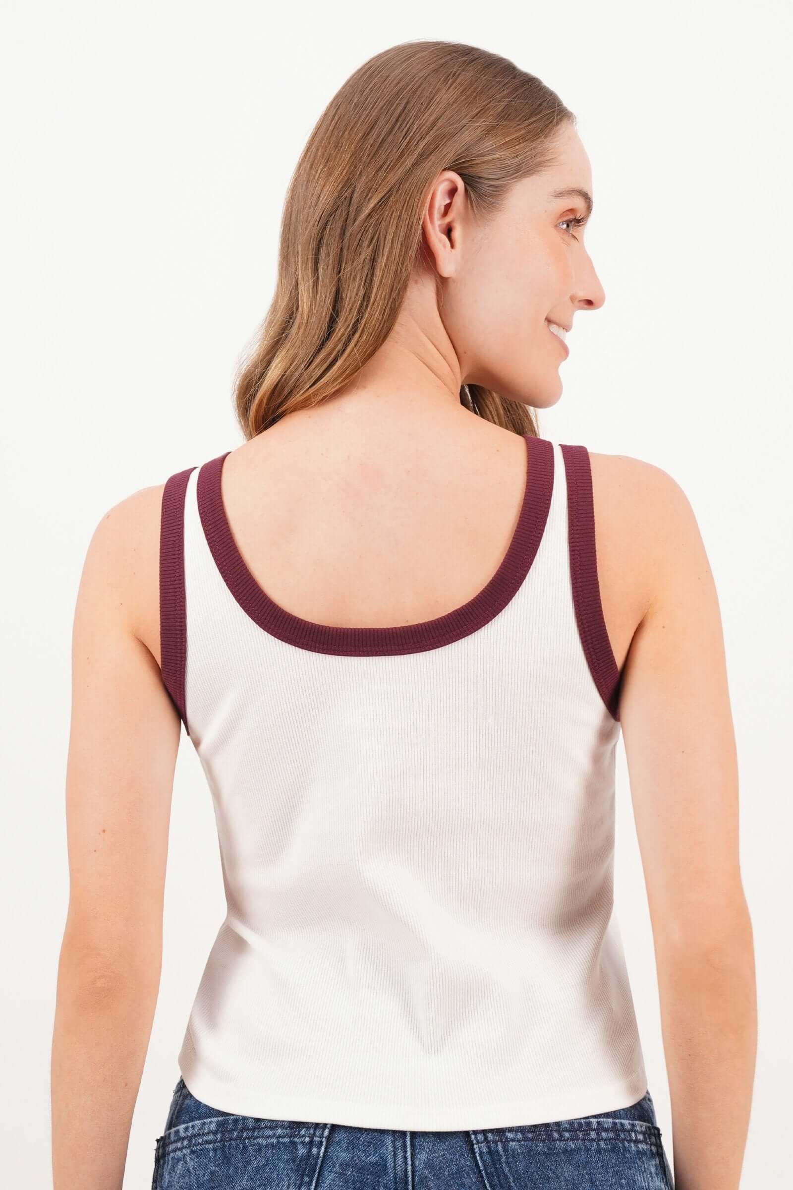 Blusa de dama de moda ajustada - Image 4