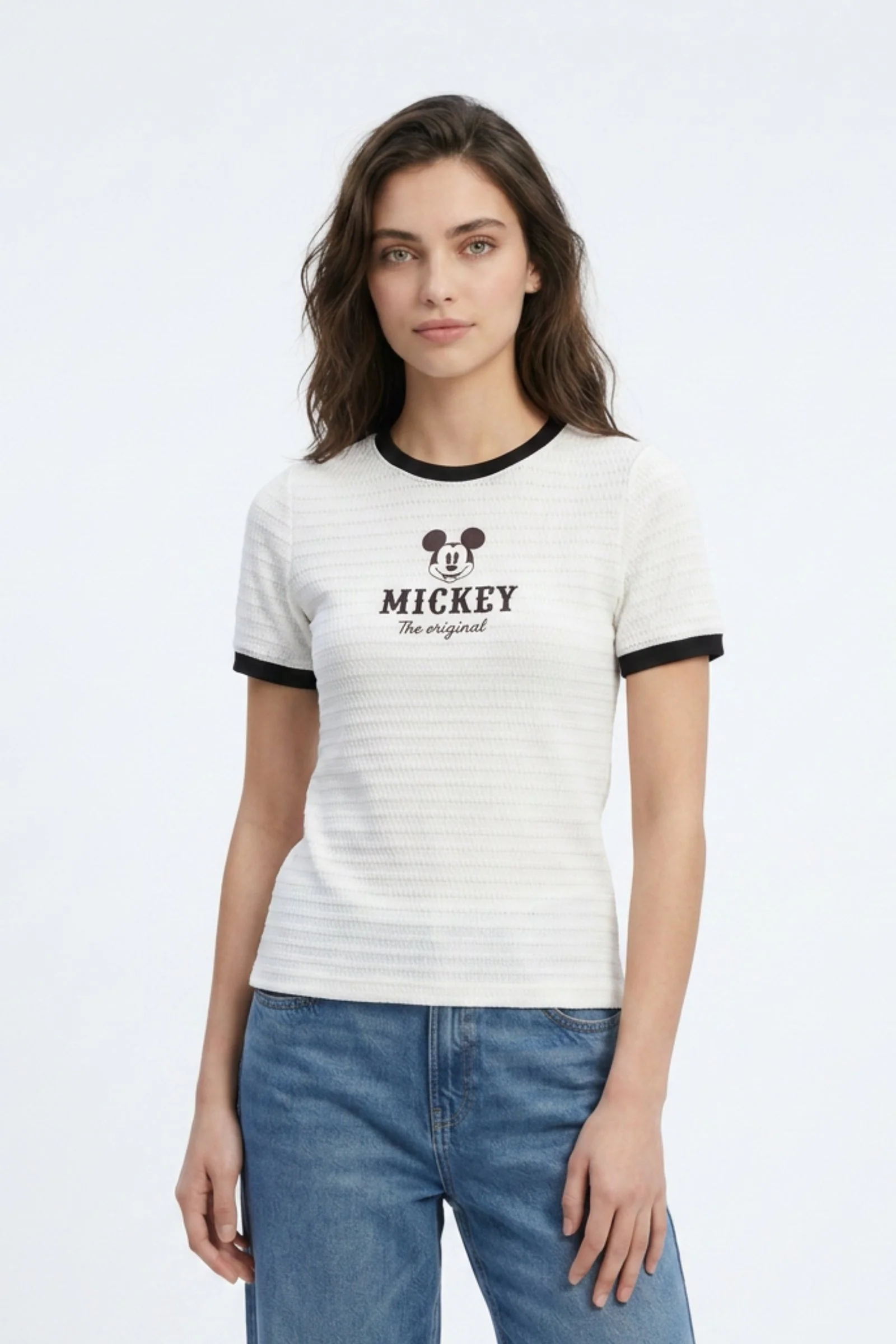 Blusa de dama mickey manga corta - Image 2
