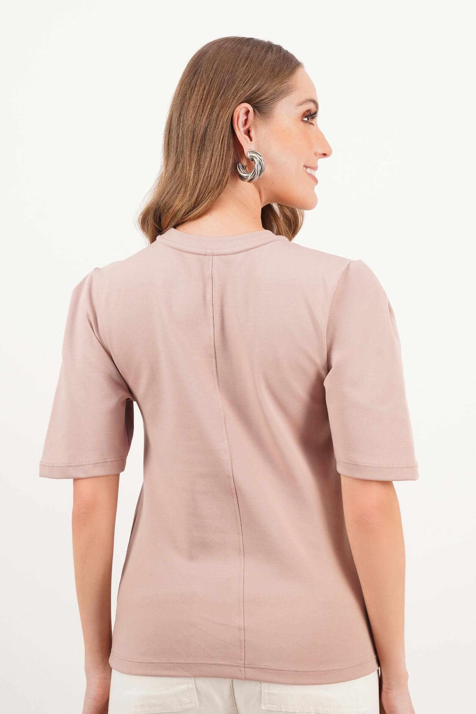 Blusa de dama moda manga corta - Image 4