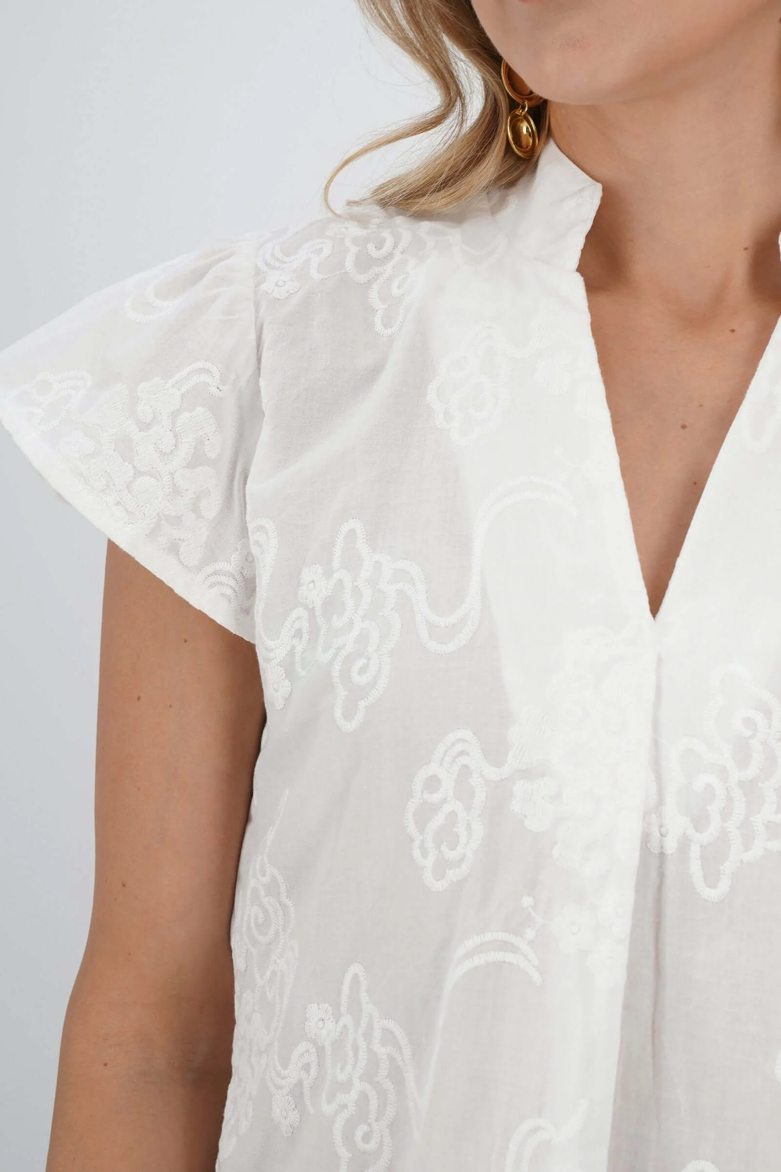 Blusa de dama moda manga corta - Image 3
