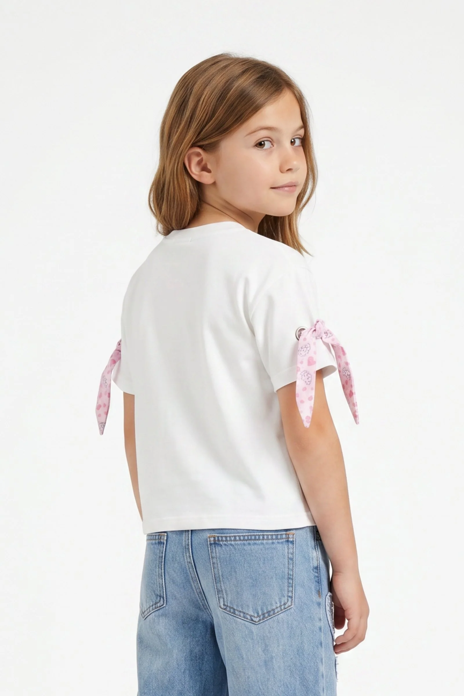 Blusa de niña hello kitty cuello redondo - Image 5