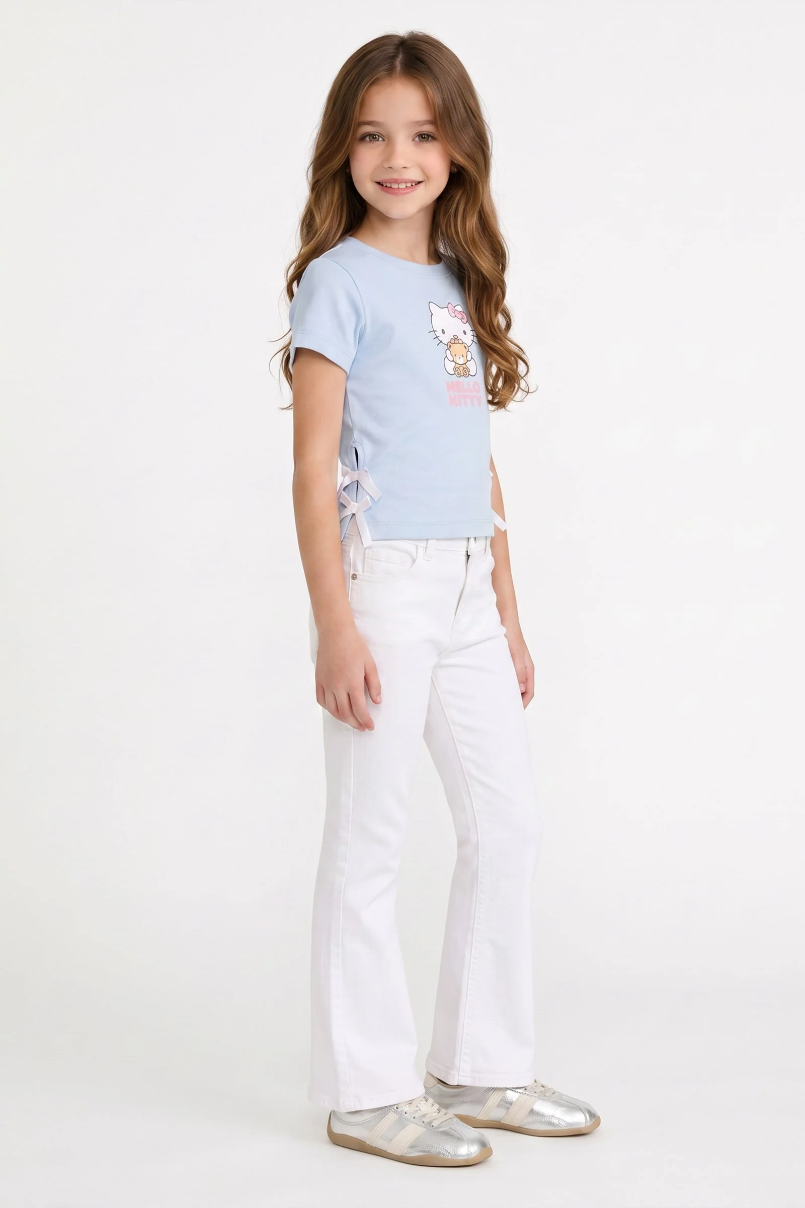 Blusa de niña hello kitty manga corta - Image 4