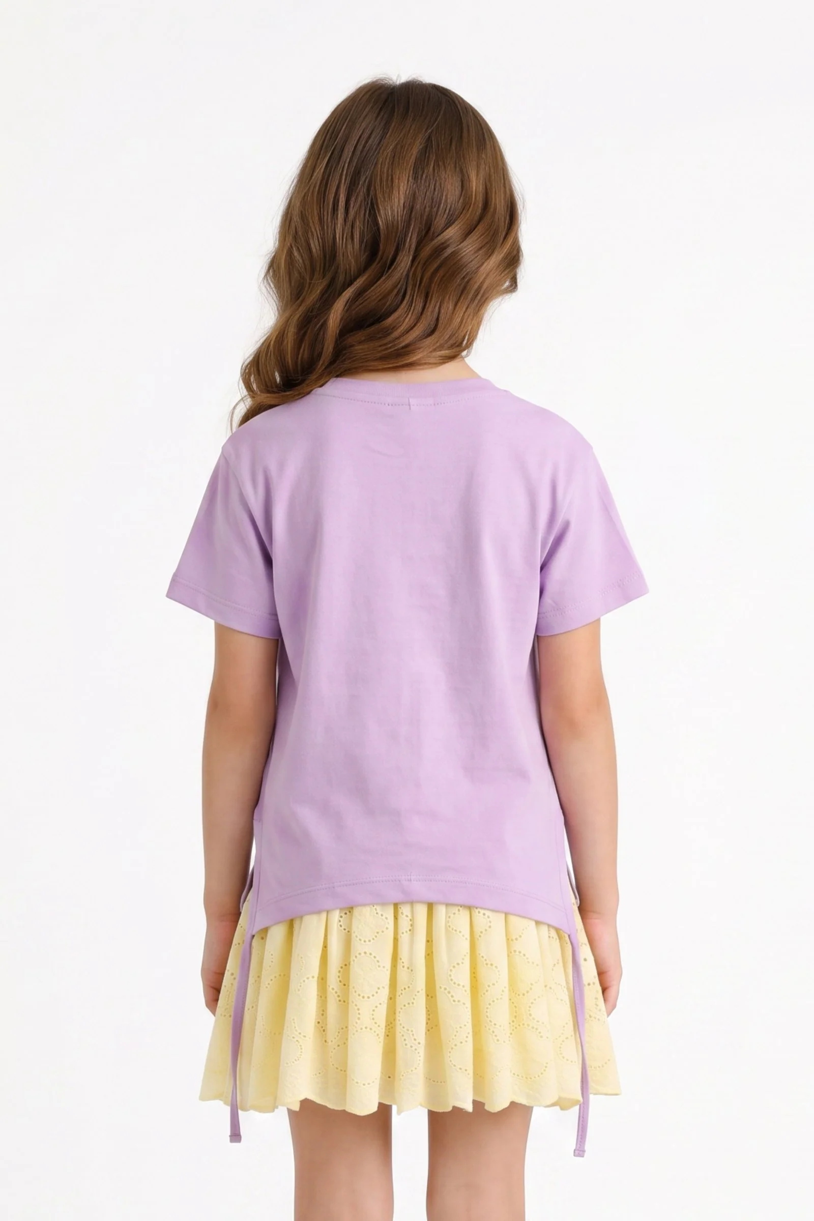 Blusa de niña princesas cuello redondo - Image 4