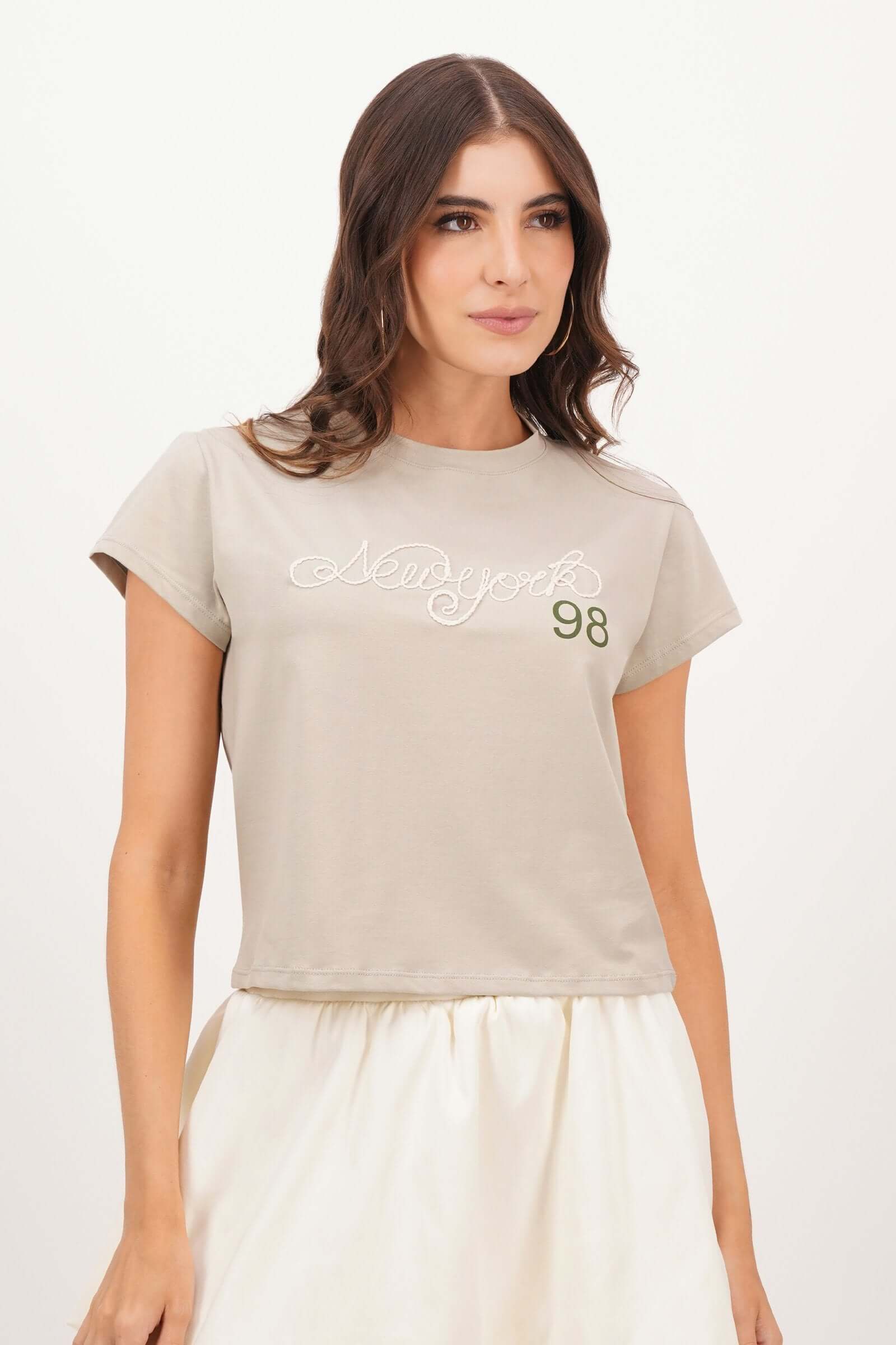 Blusa de dama juvenil silueta semi ajustada - Image 3