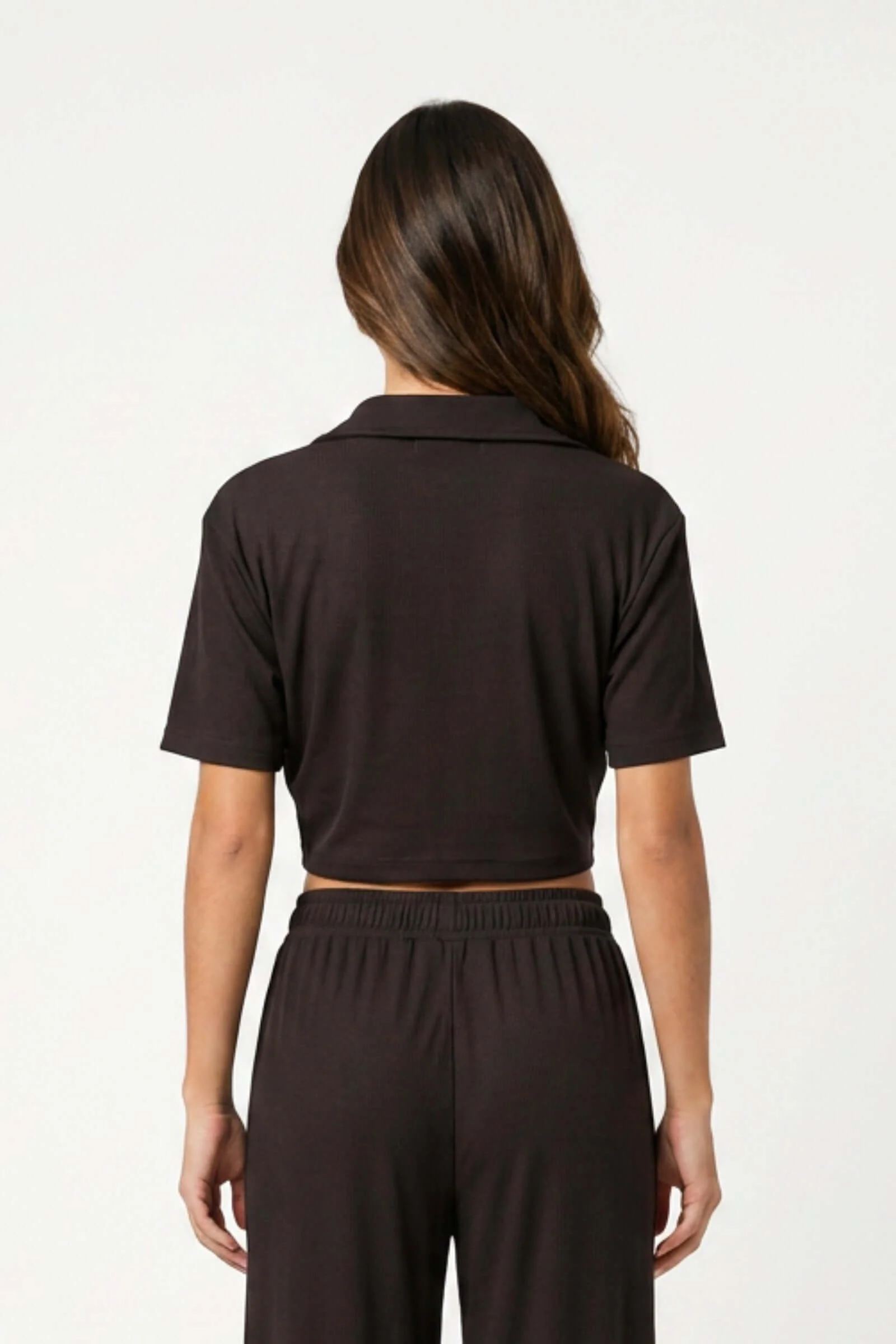 Camisa de dama clásica corta - Image 4