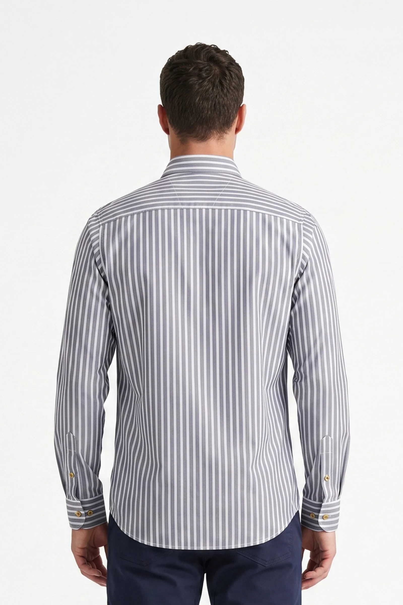 Camisa de hombre clásica manga larga - Image 4