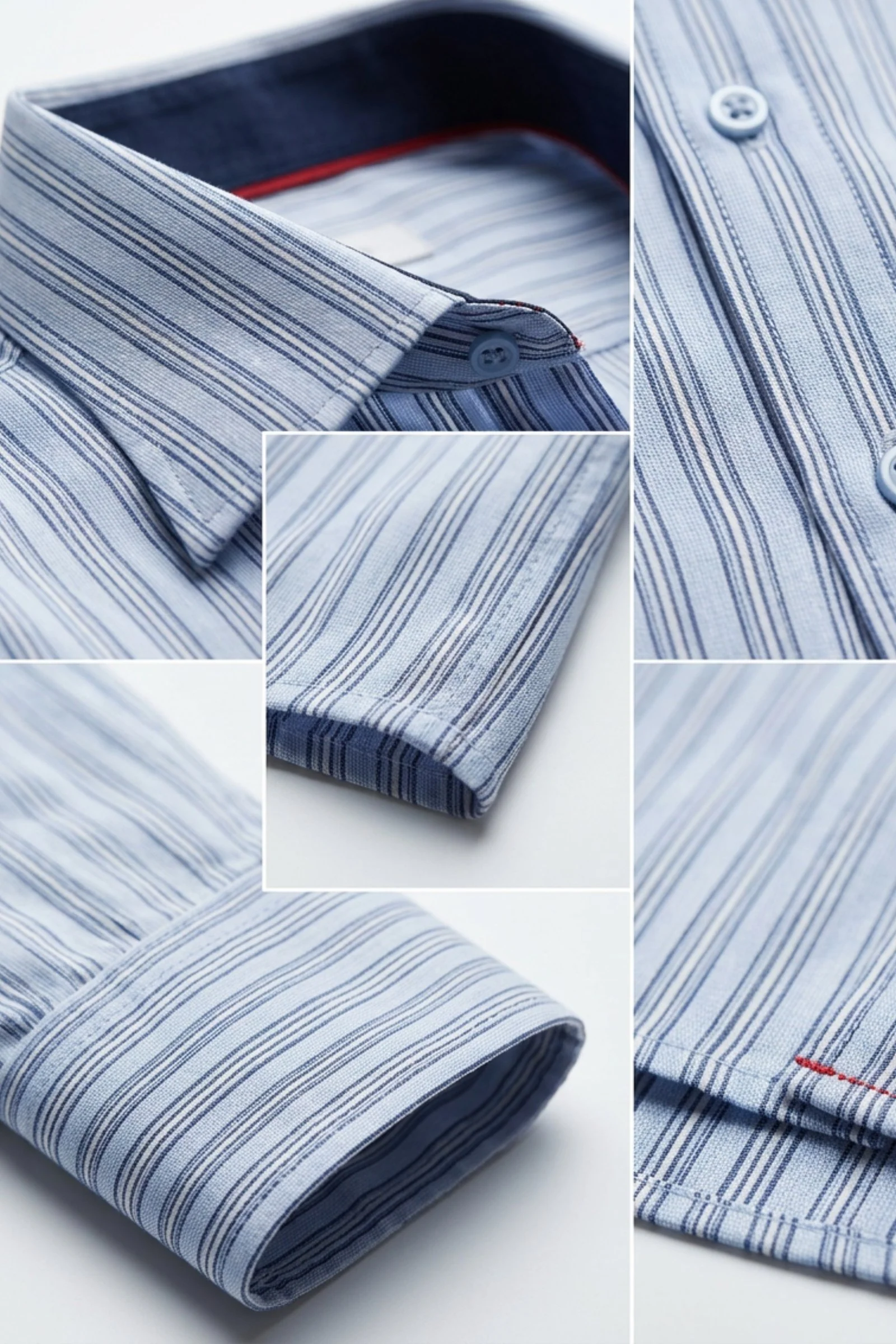 Camisa de hombre elegante manga larga - Image 5