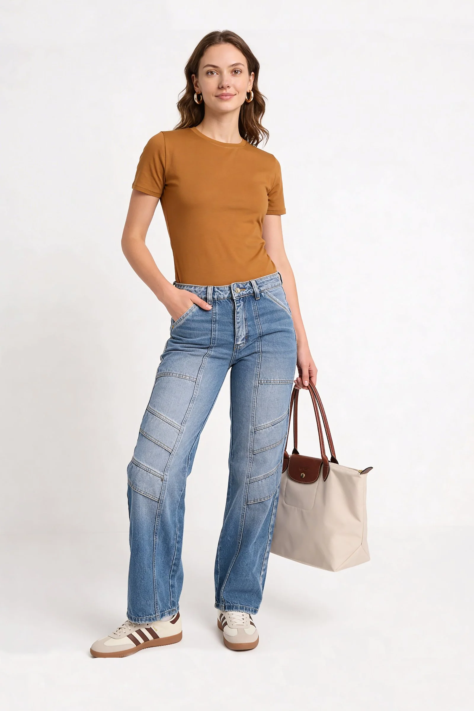 Camiseta de dama basico ajustada - Image 16