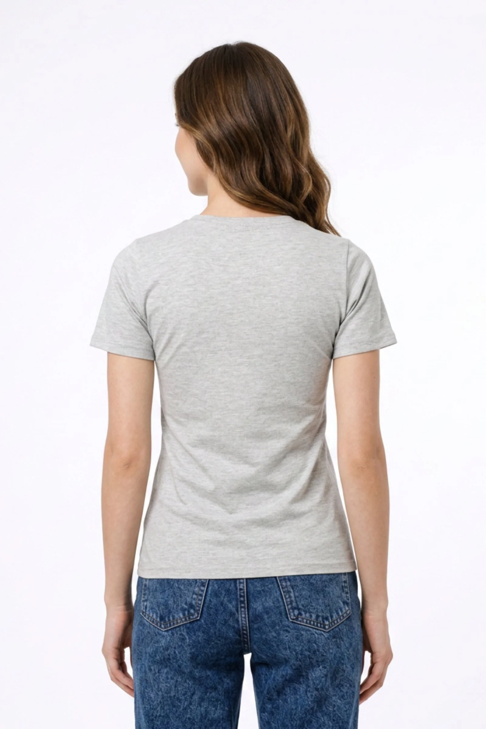 Camiseta de dama basico ajustada - Image 27