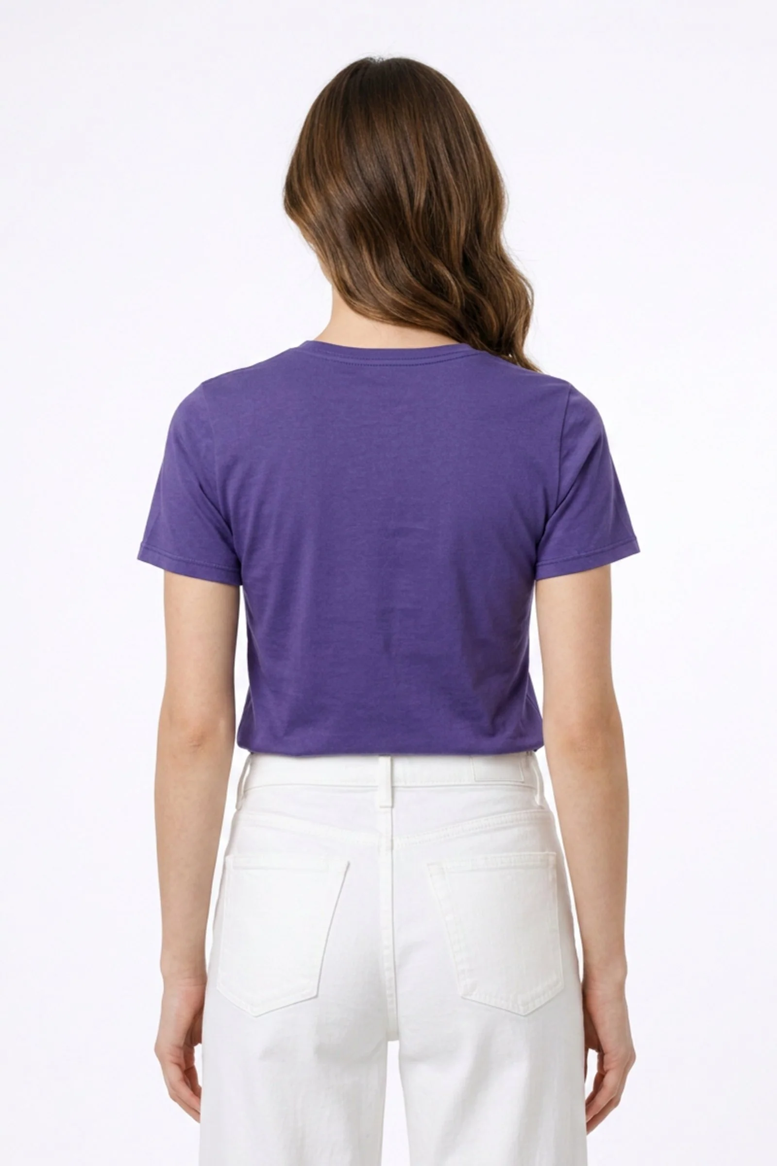 Camiseta de dama basico ajustada - Image 37