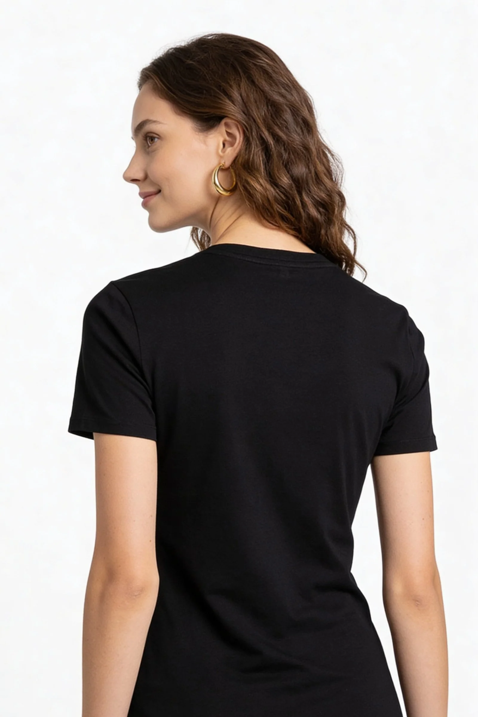 Camiseta de dama basico ajustada - Image 8