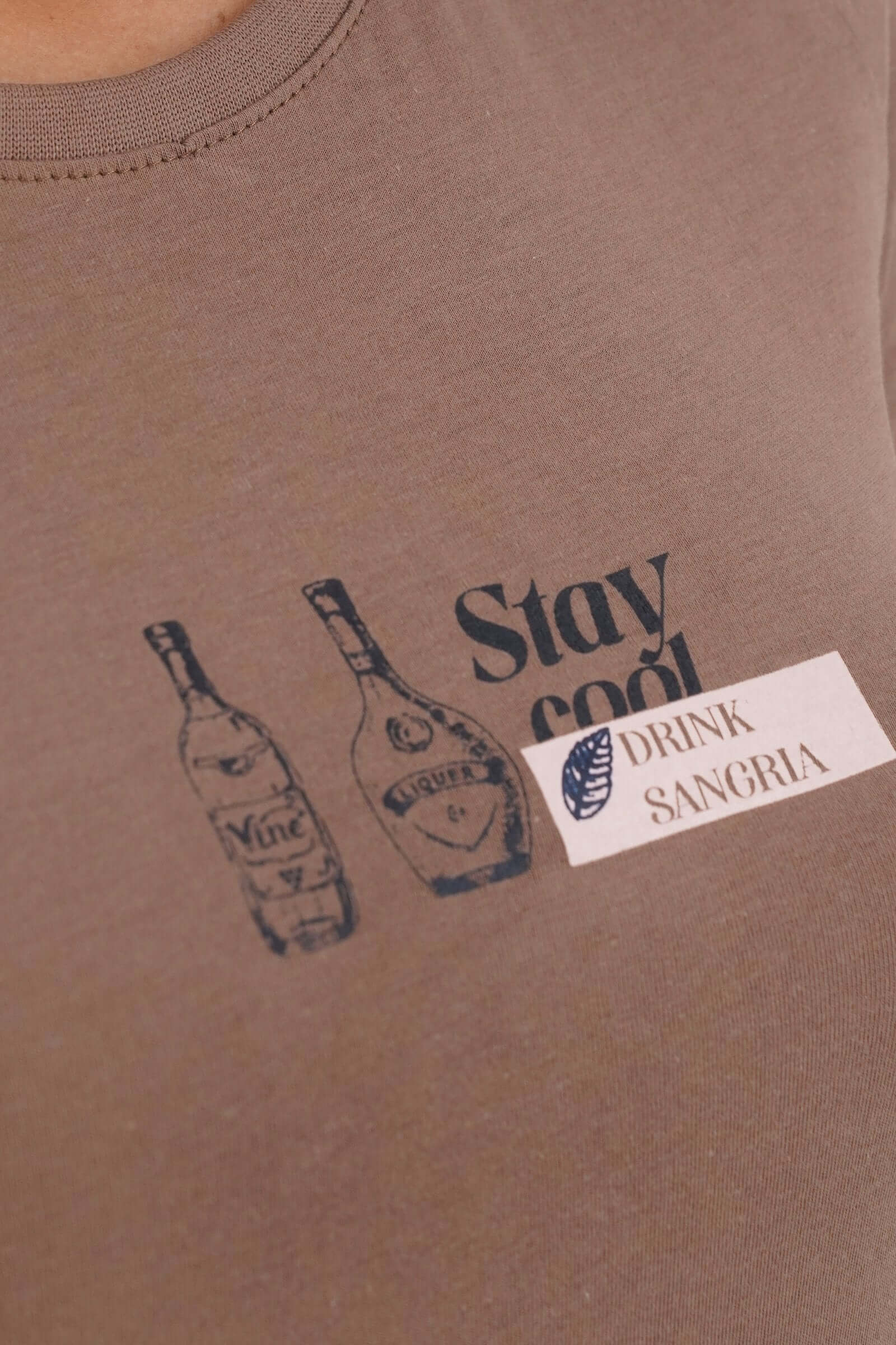 Camiseta de dama casual cuello redondo - Image 3