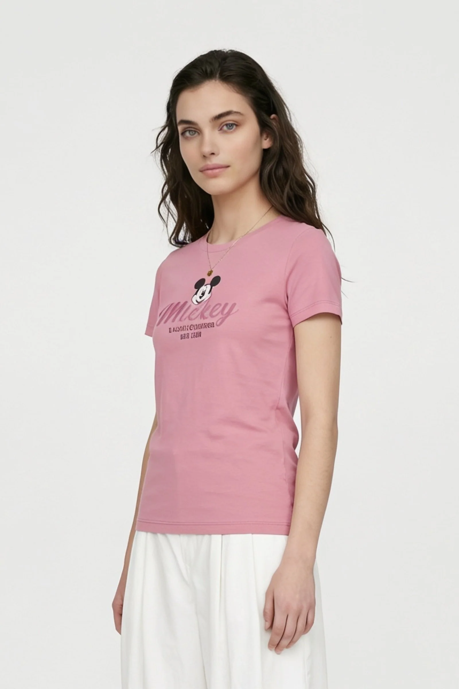 Camiseta de dama mickey manga corta - Image 4