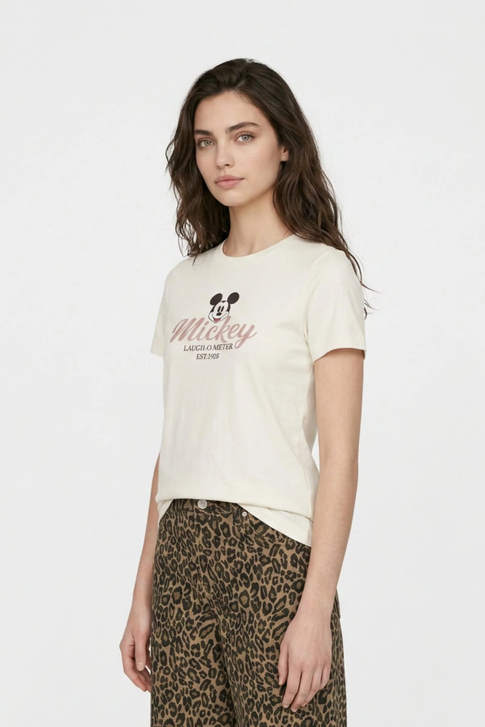 Camiseta de dama mickey manga corta - Image 8