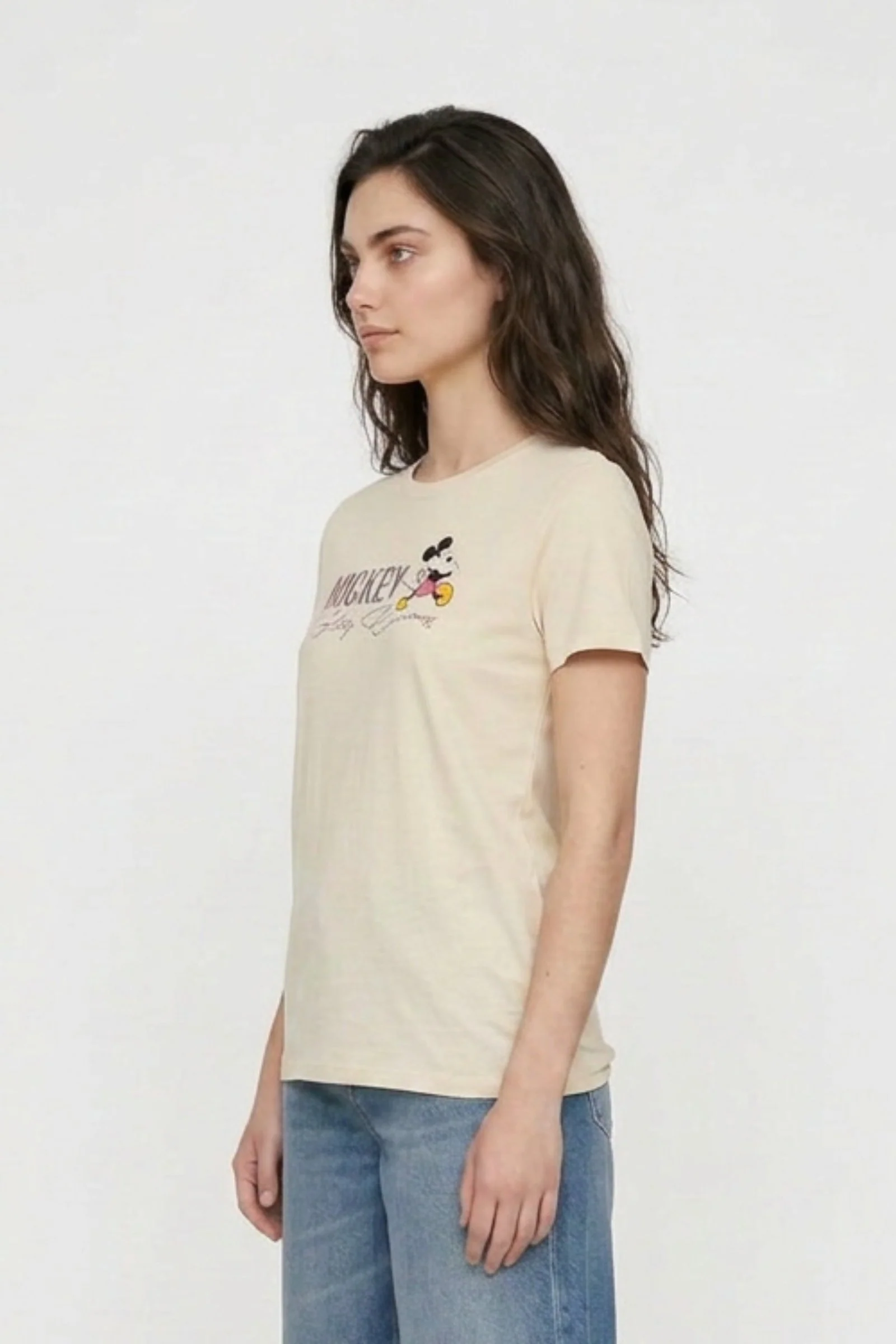 Camiseta de dama mickey manga corta - Image 8