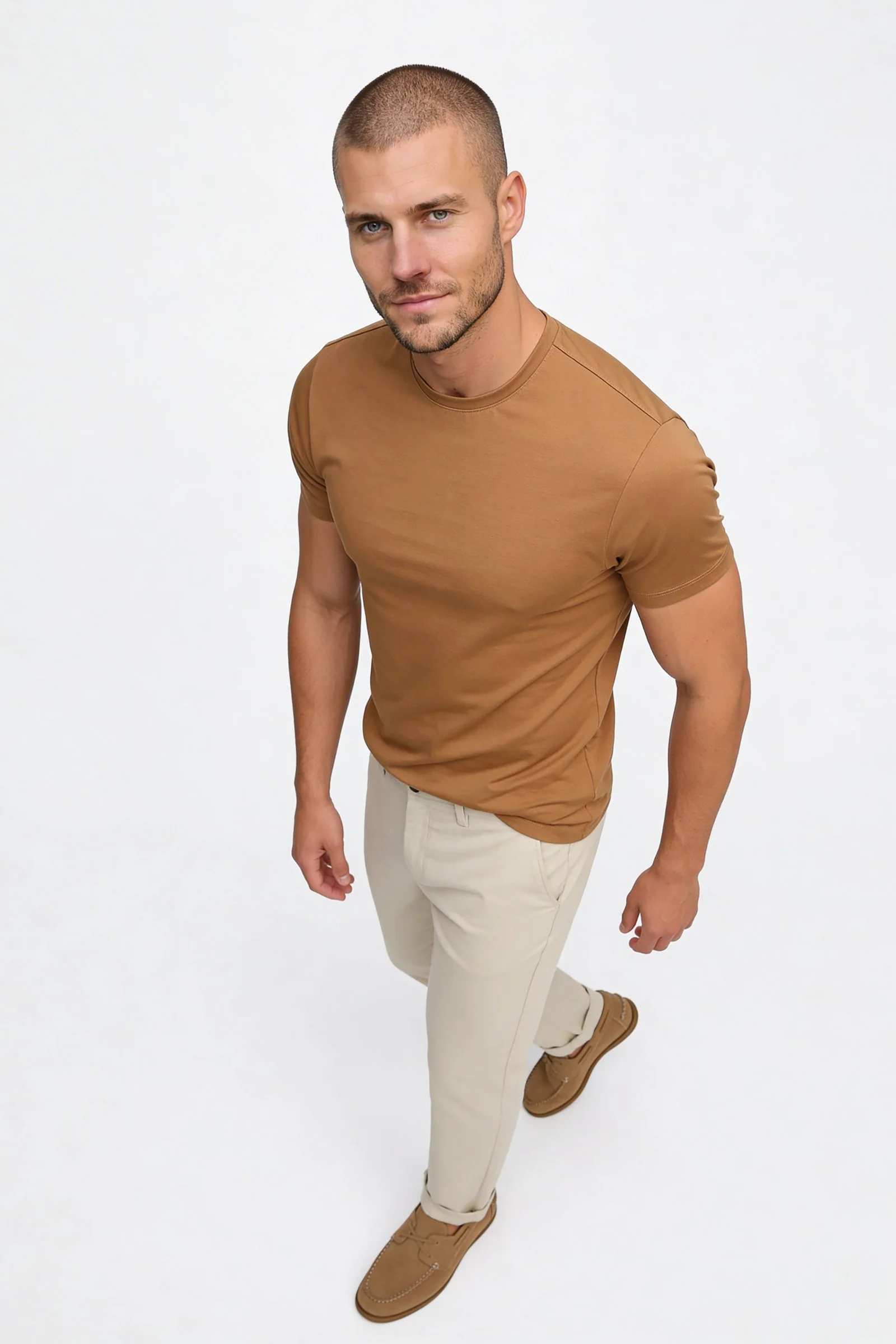 Camiseta de hombre basico amplia - Image 6