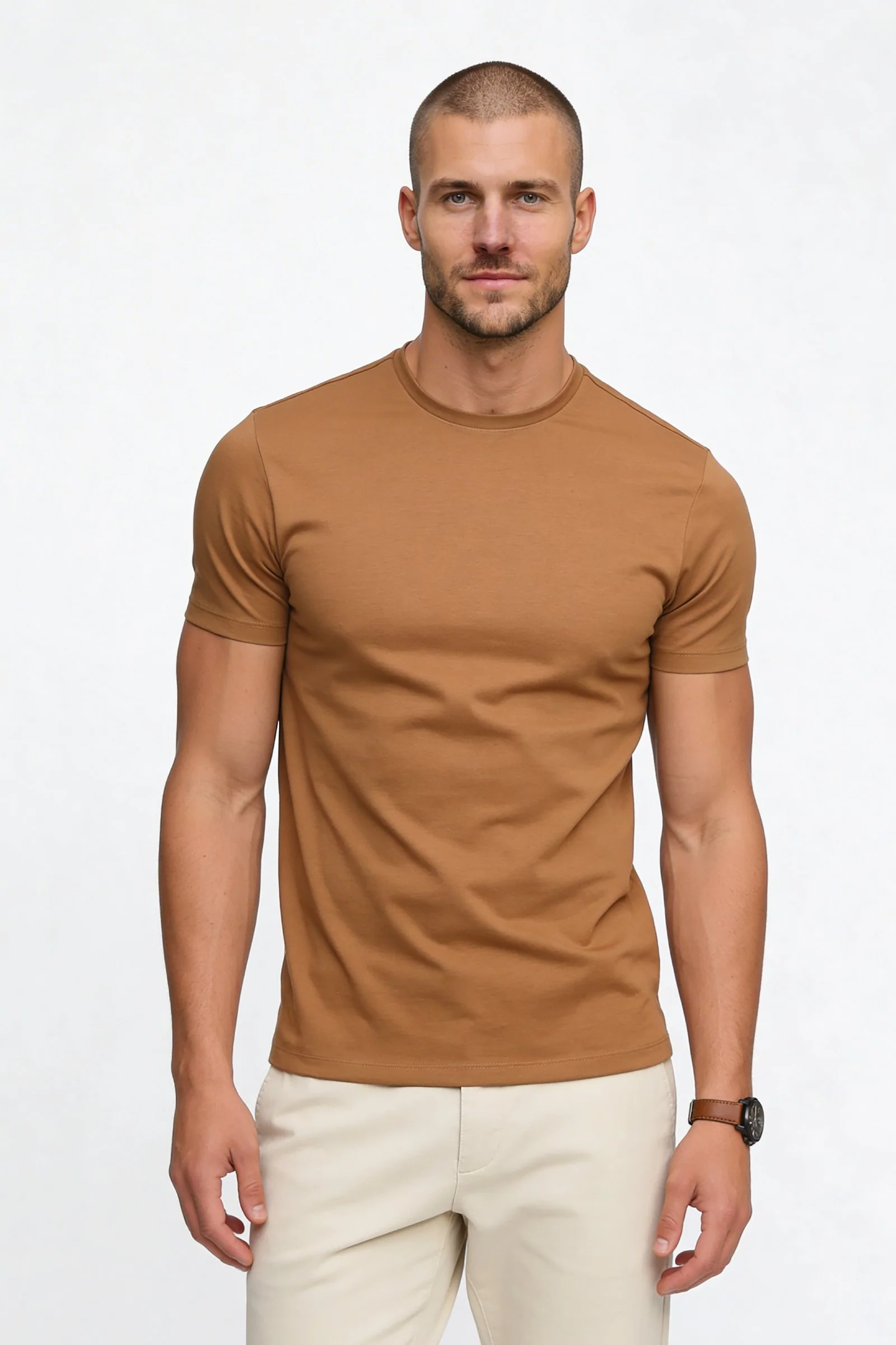 Camiseta de hombre basico amplia - Image 7