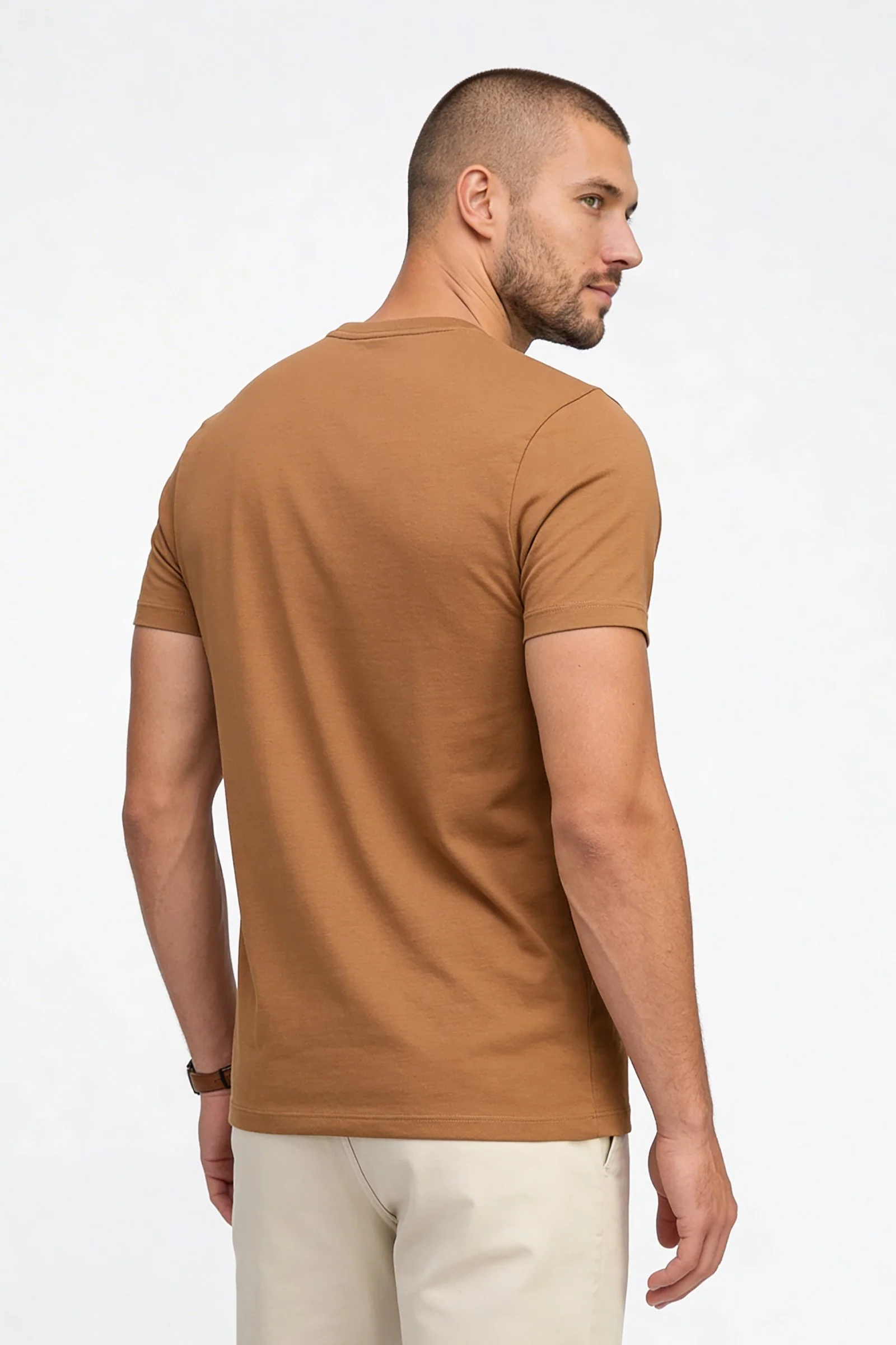 Camiseta de hombre basico amplia - Image 8