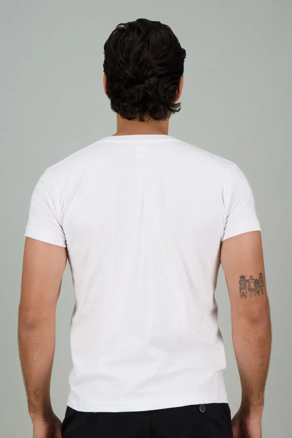 Pack x2 camiseta de hombre basico manga corta - Image 3