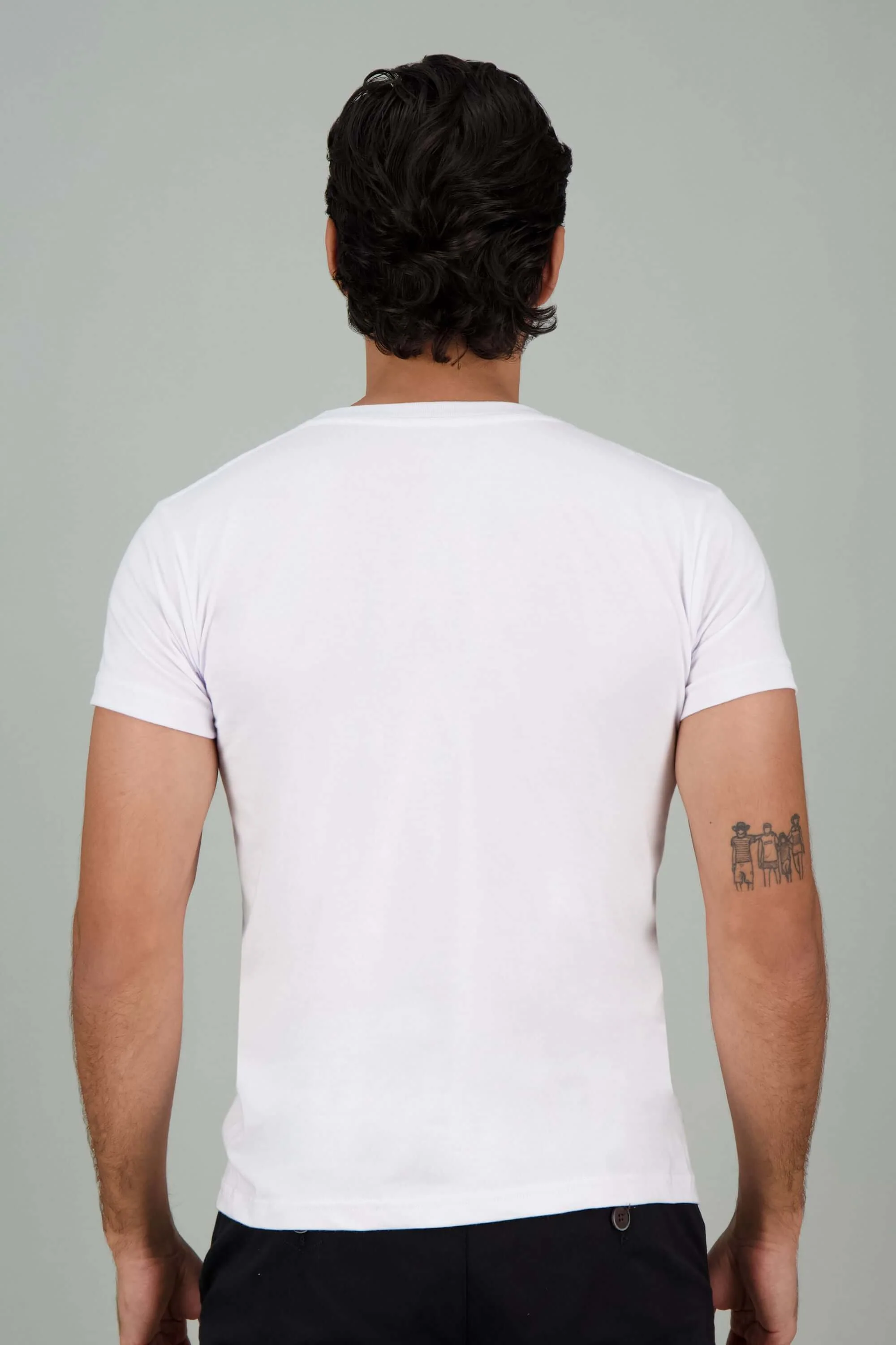 Camiseta de hombre basico manga corta - Image 3