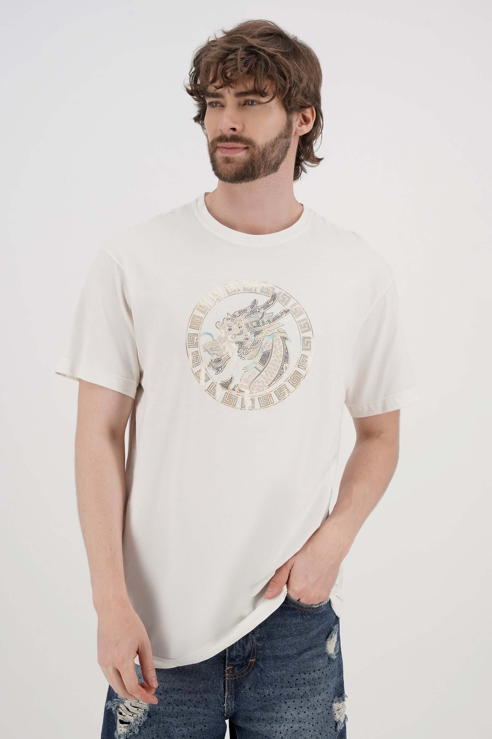 Camiseta de hombre casual cuello redondo - Image 2