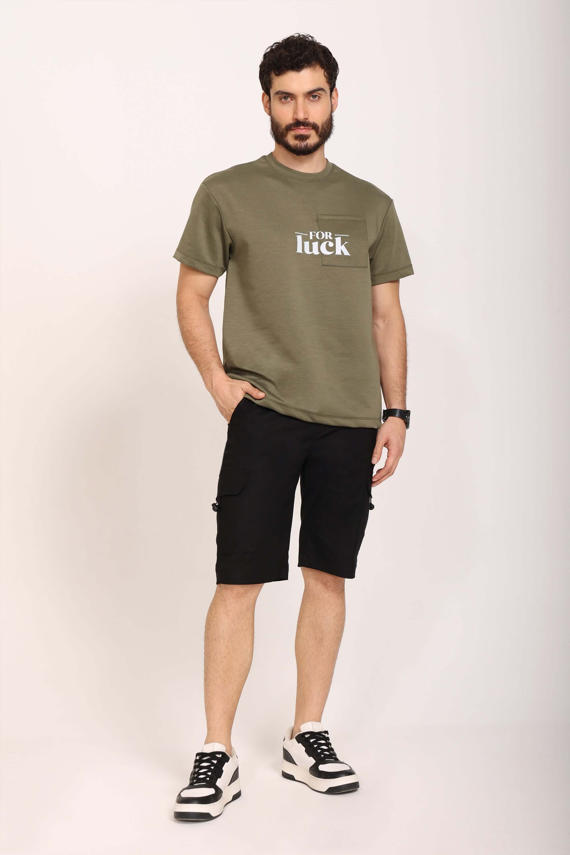 Camiseta de hombre oversize cuello redondo - Image 7