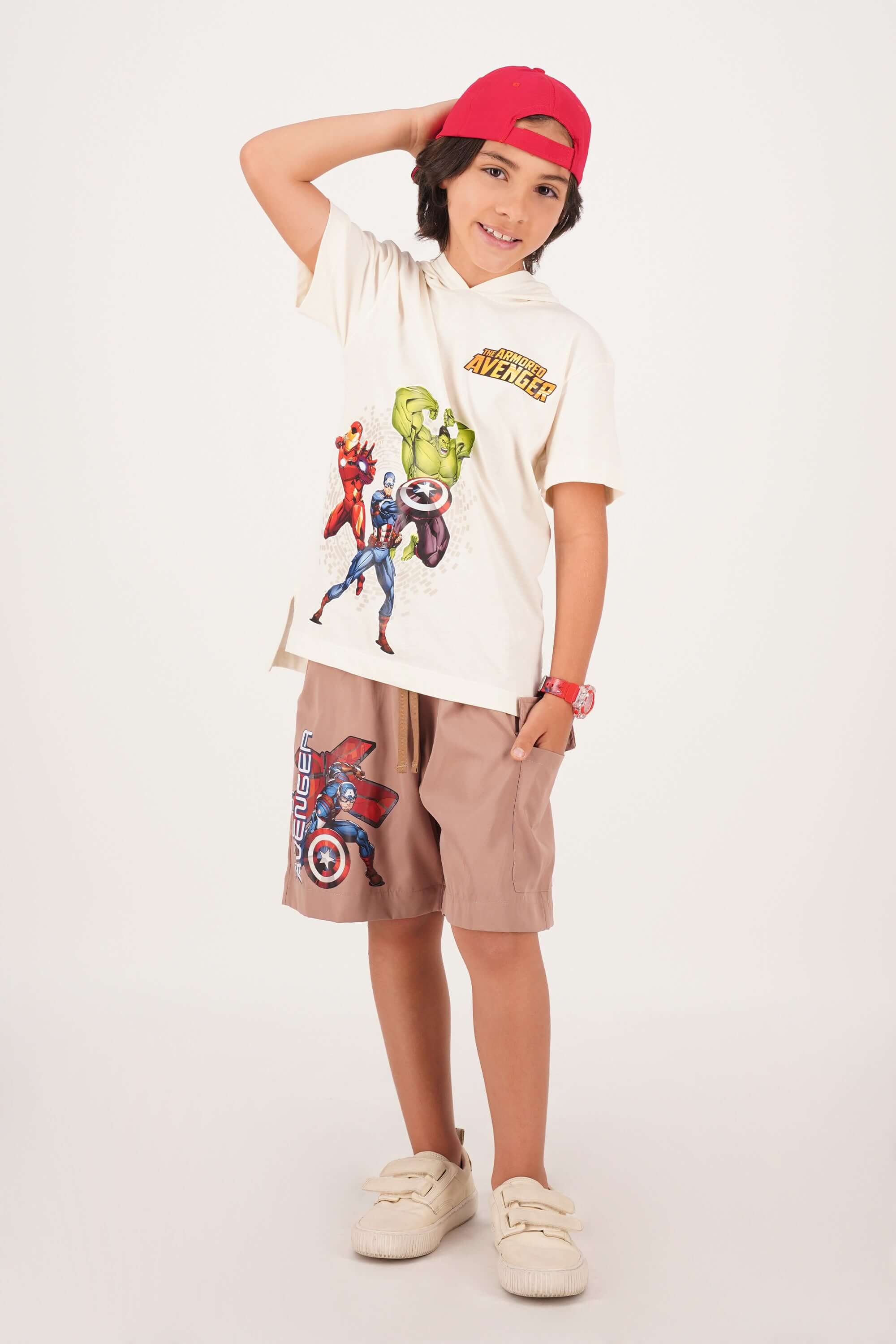 Camiseta de niño avengers cuello redondo - Image 12
