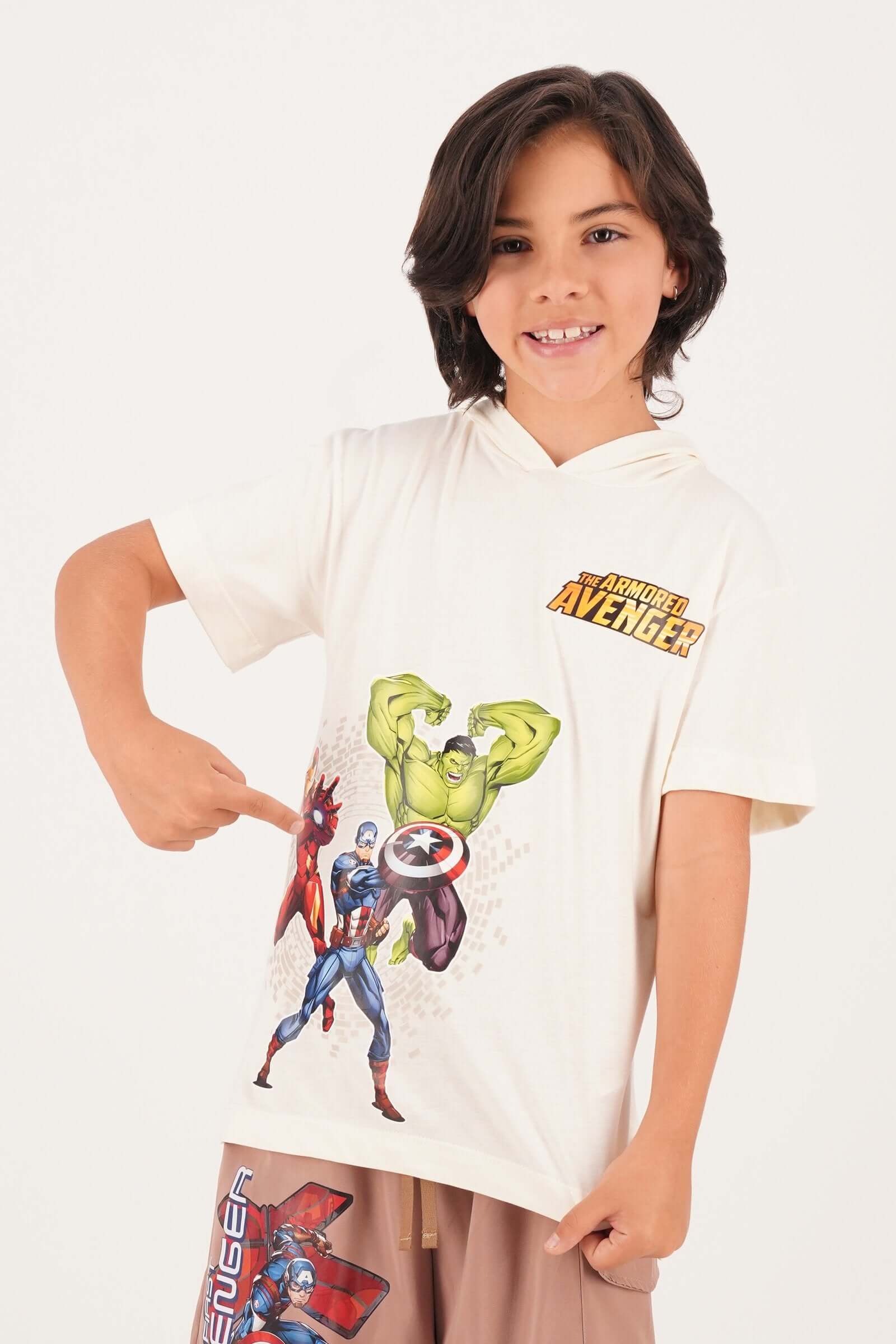 Camiseta de niño avengers cuello redondo - Image 13