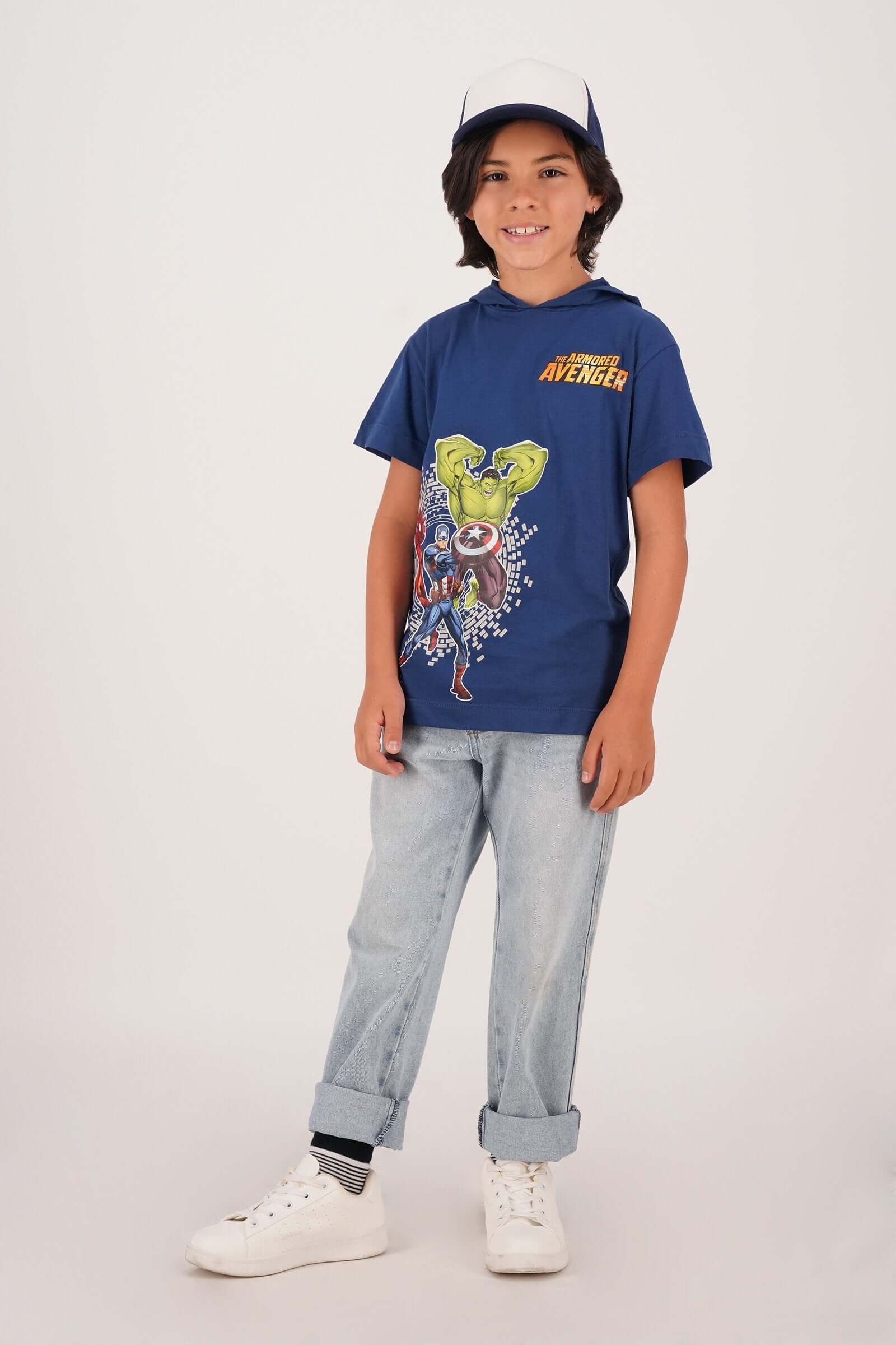 Camiseta de niño avengers cuello redondo - Image 22