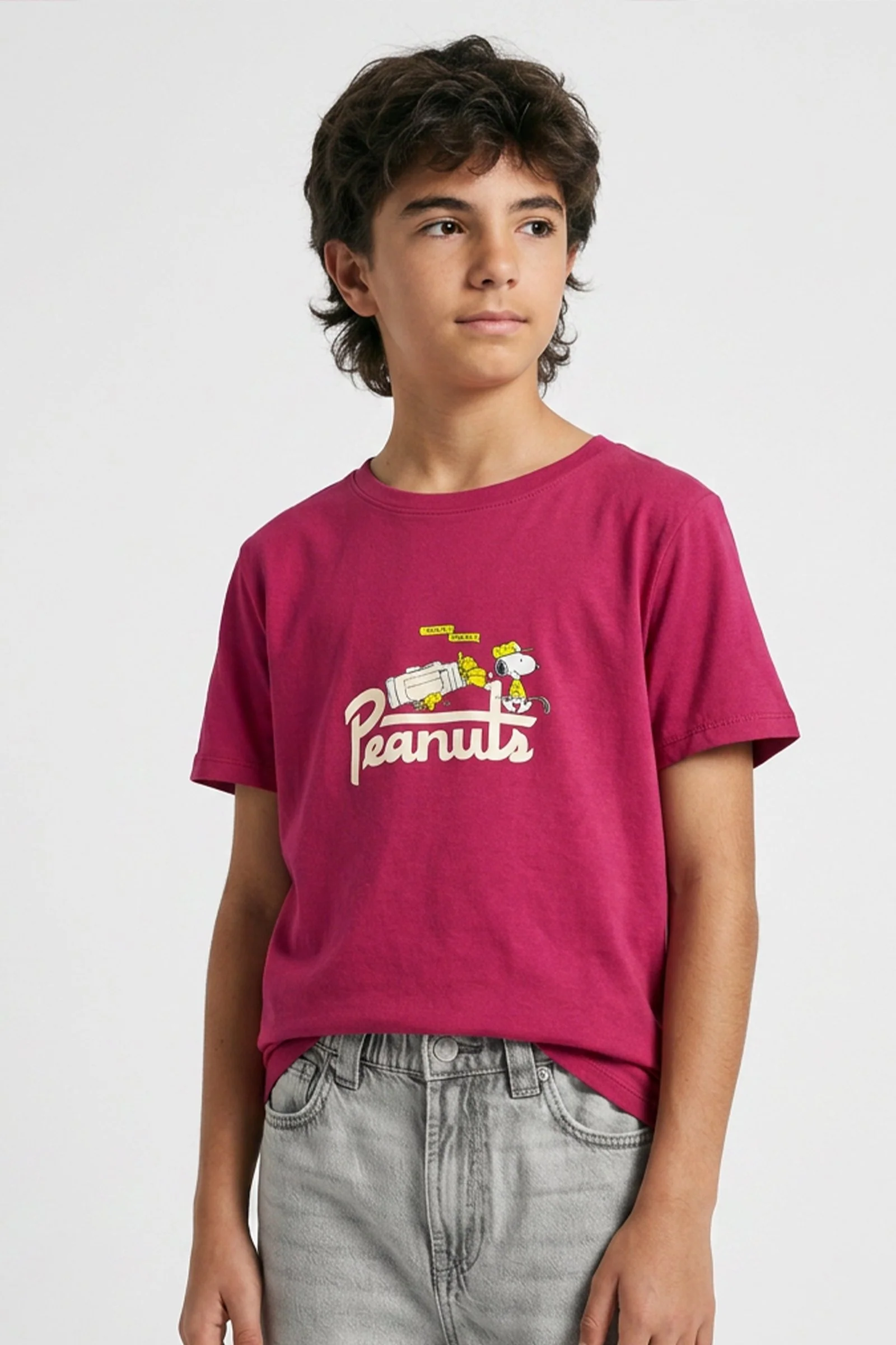 Camiseta de niño snoopy cuello redondo - Image 3