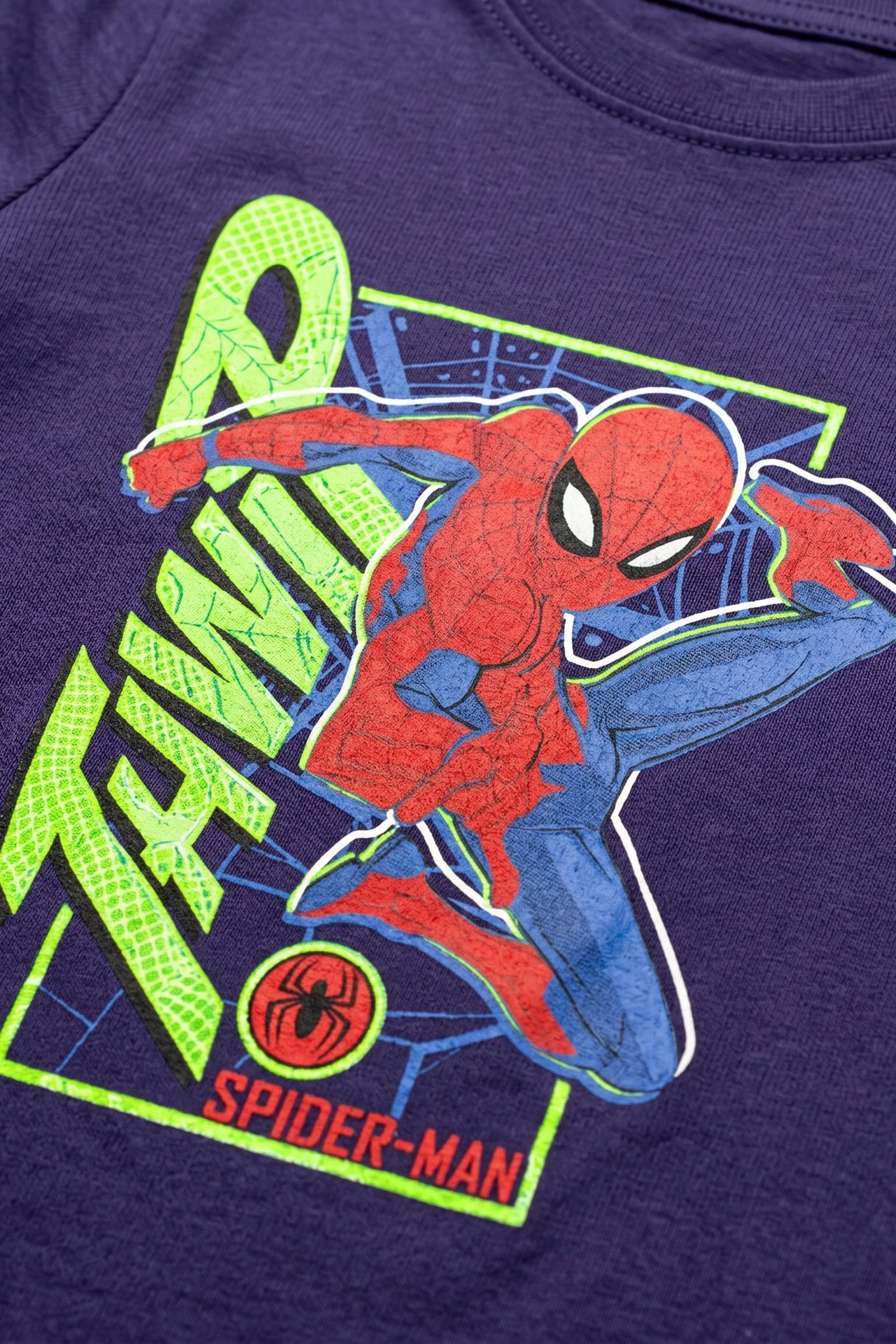 Camiseta de niño spiderman cuello redondo - Image 5