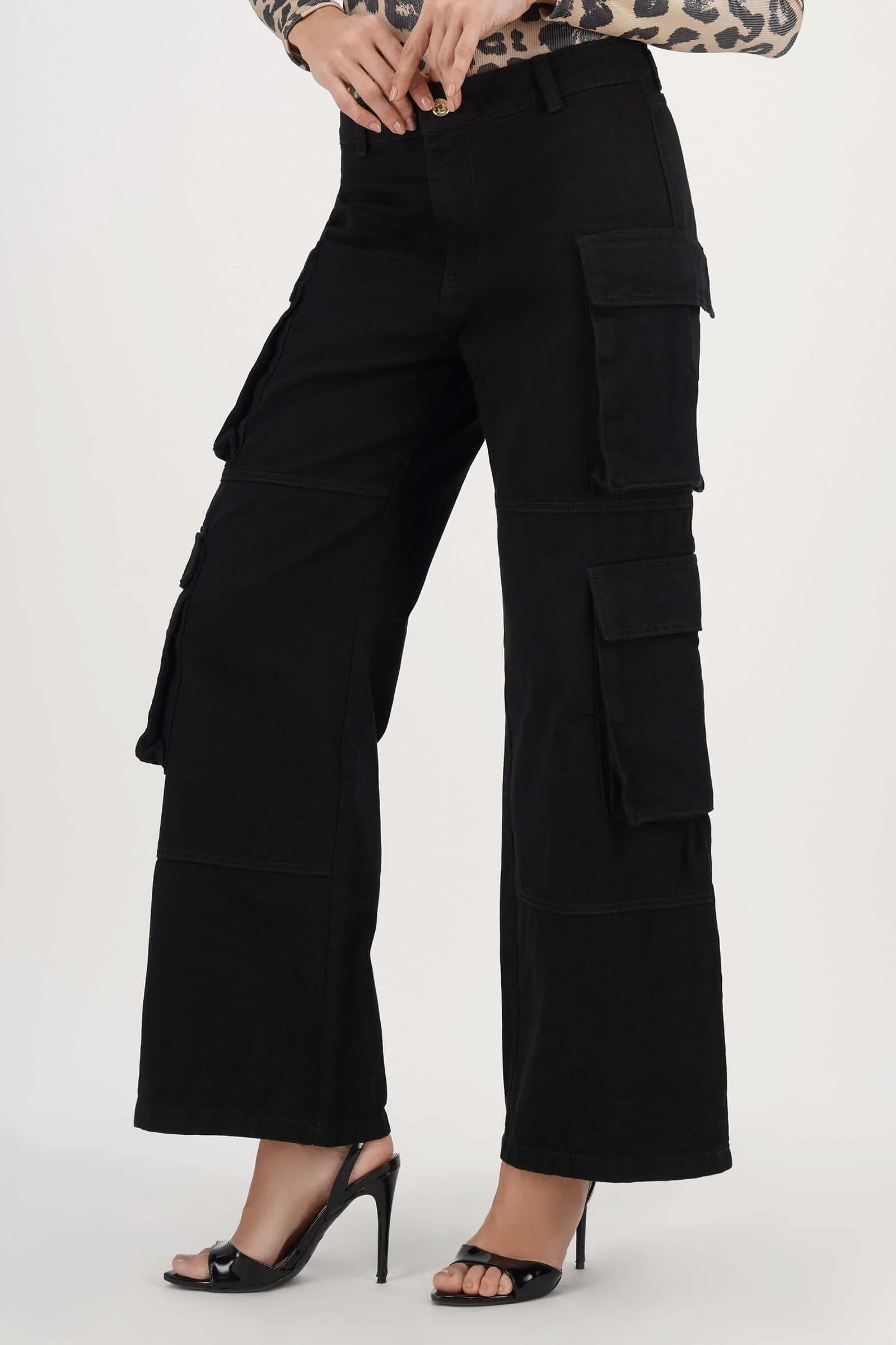 Jean de dama cargo - Image 3