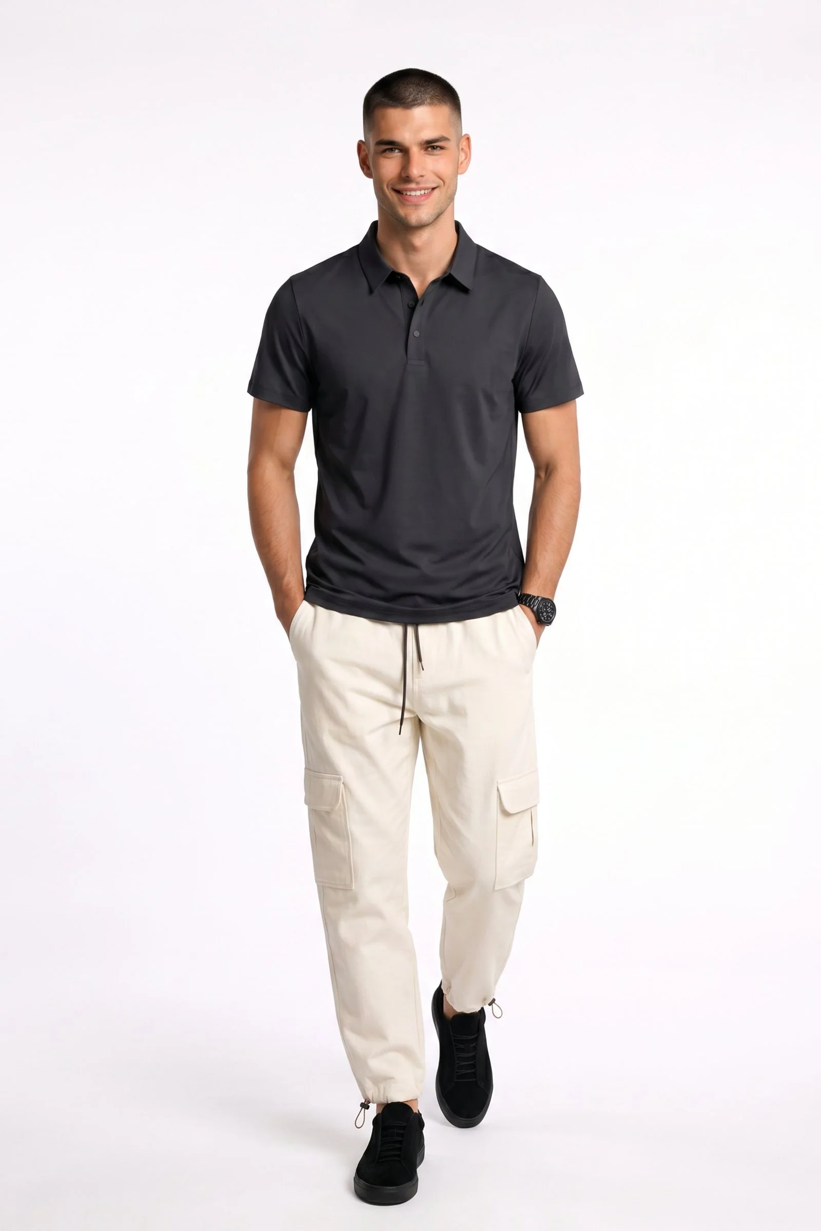 Jogger de hombre urbano