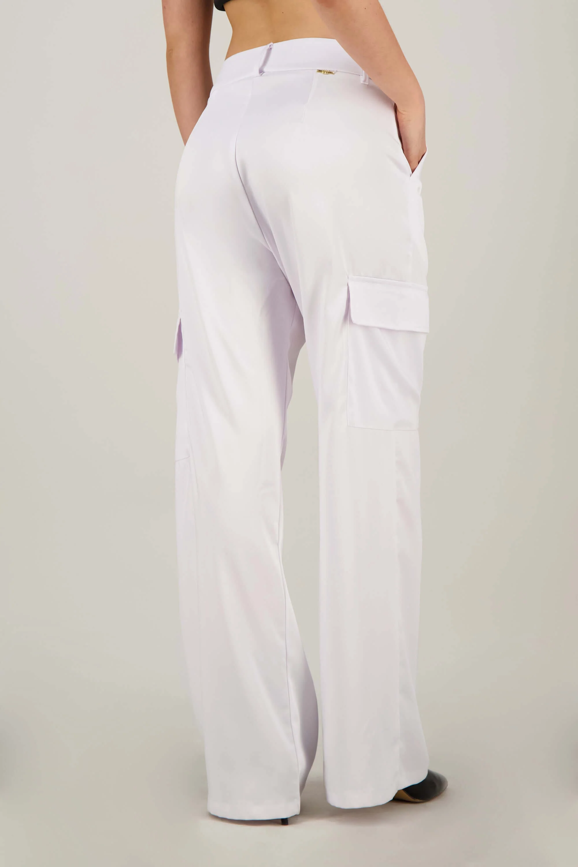 Pantalon de dama cargo amplia - Image 3
