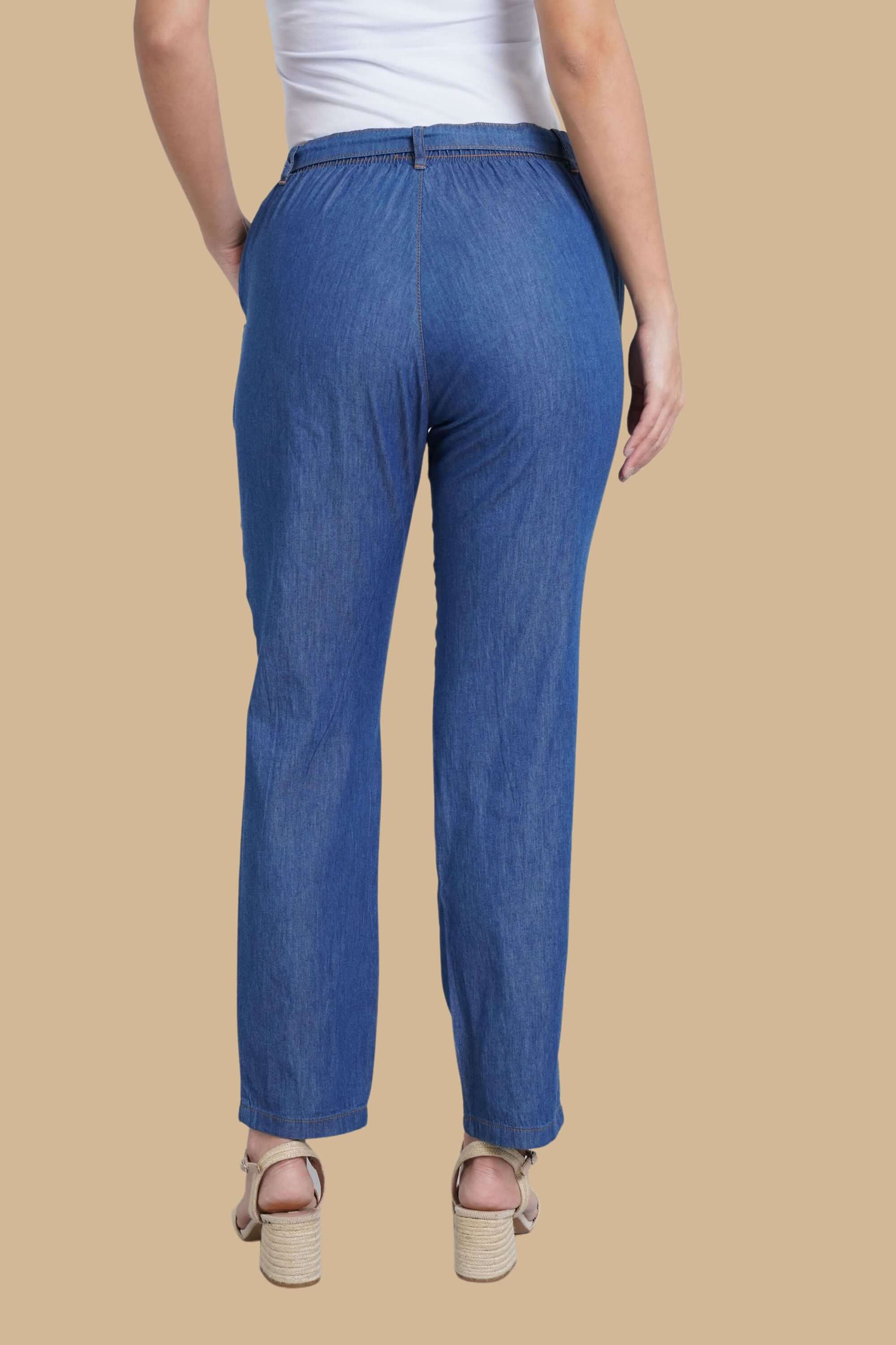 Pantalon de dama clasica semi ajustada - Image 10