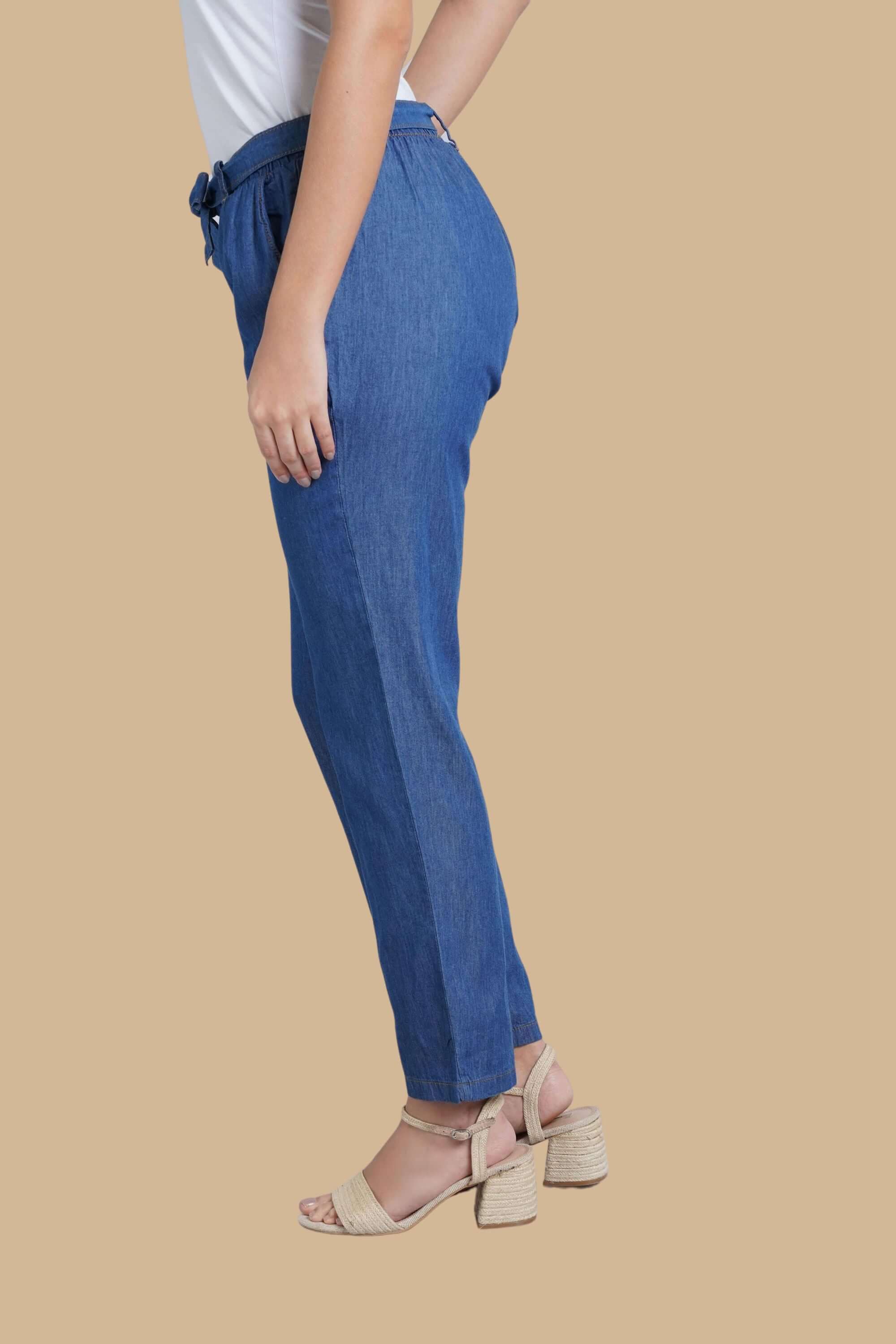 Pantalon de dama clasica semi ajustada - Image 11