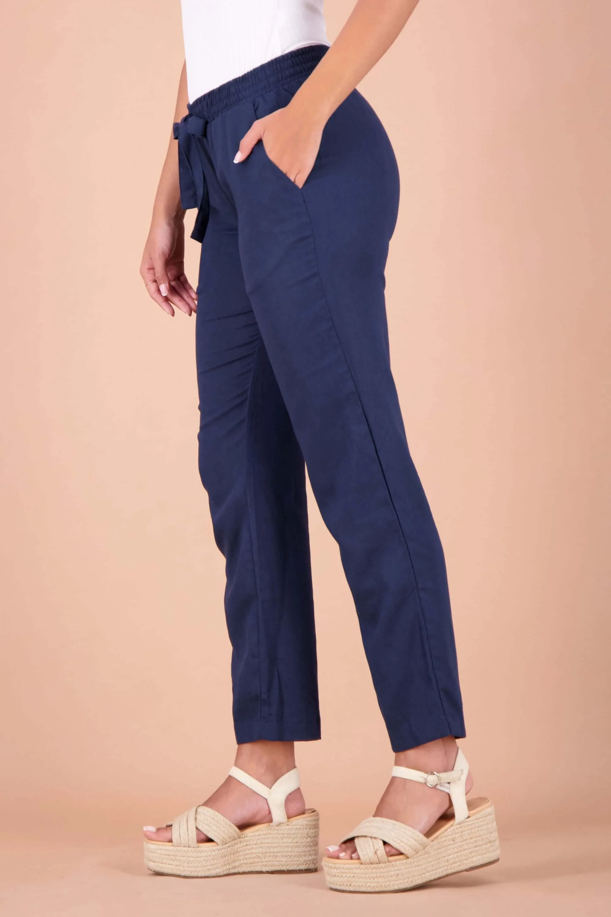 Pantalon de dama clasica semi ajustada - Image 13