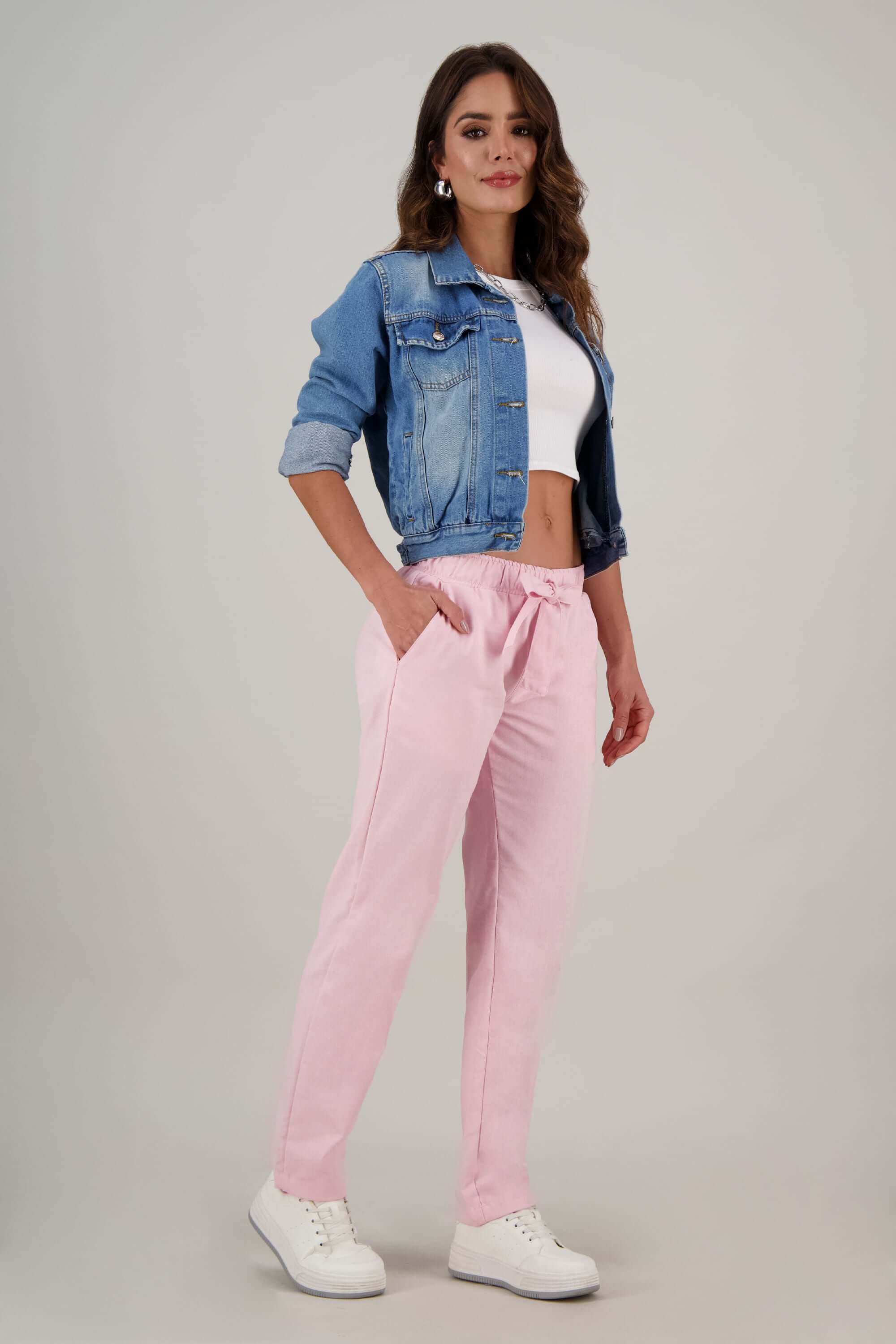 Pantalon de dama clasica semi ajustada - Image 14