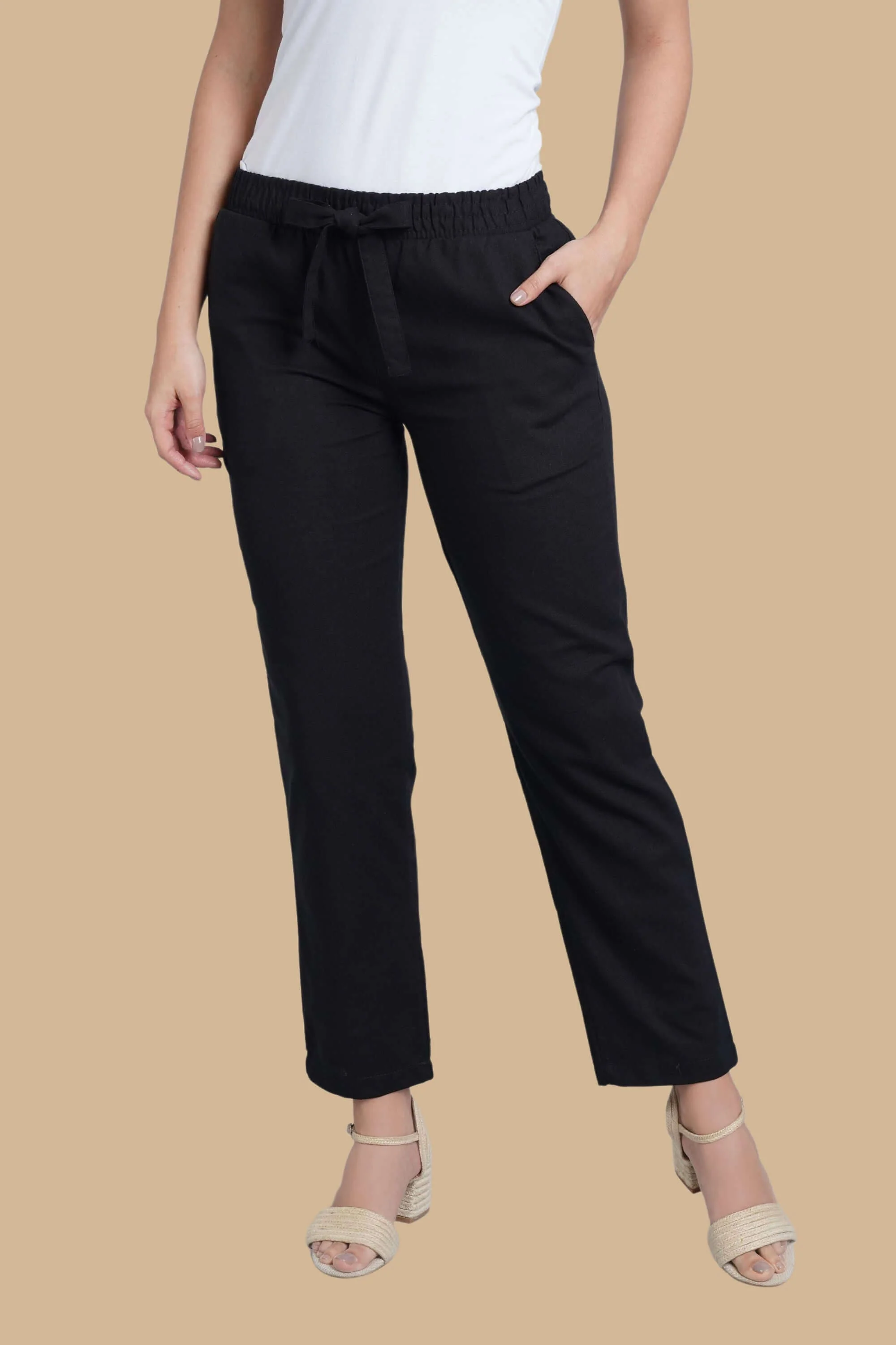 Pantalon de dama clasica semi ajustada - Image 17