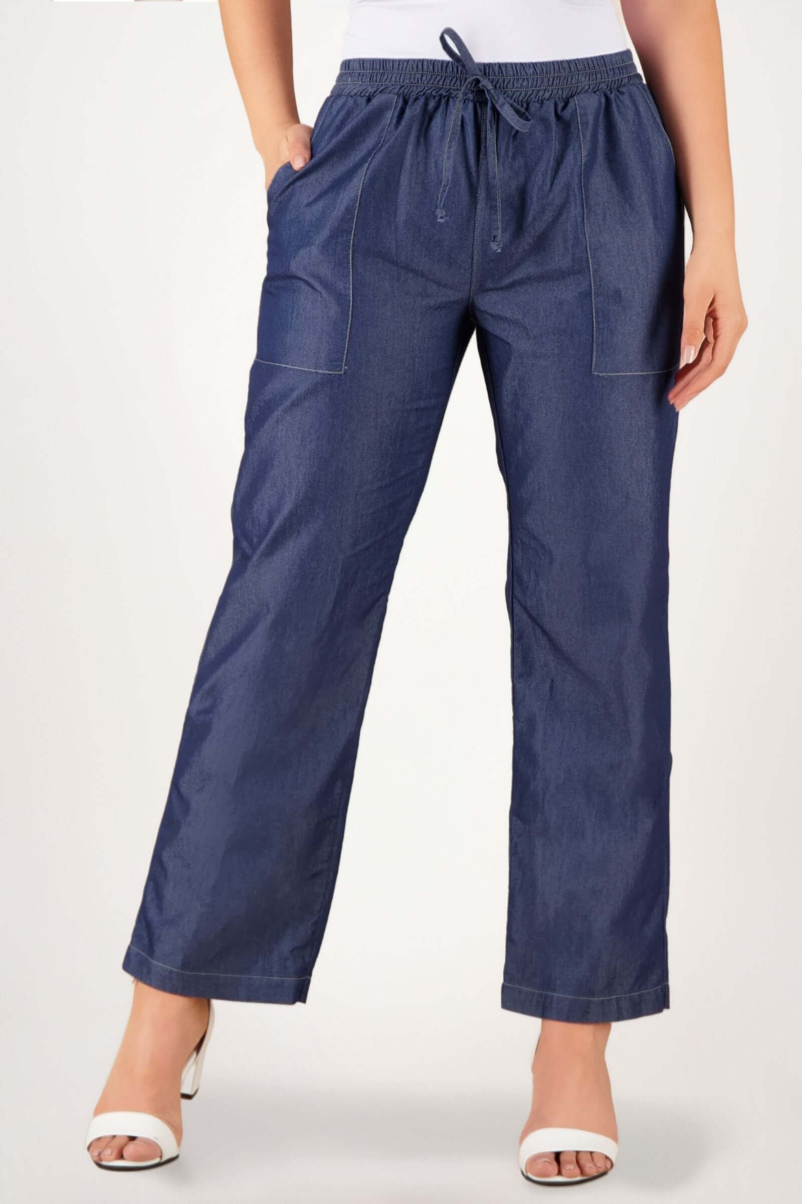 Pantalon de dama clásico silueta semi ajustada - Image 10