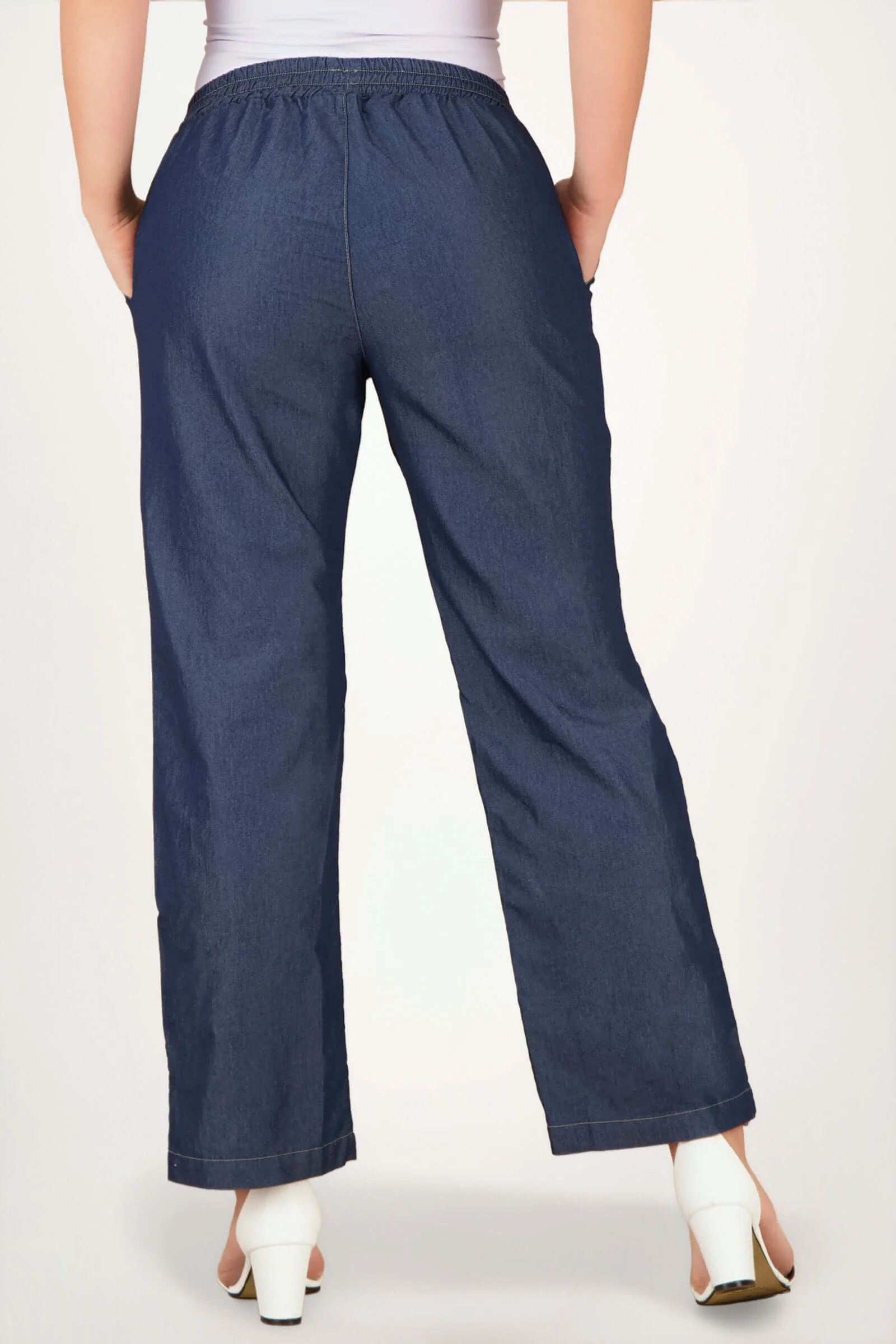 Pantalon de dama clásico silueta semi ajustada - Image 11