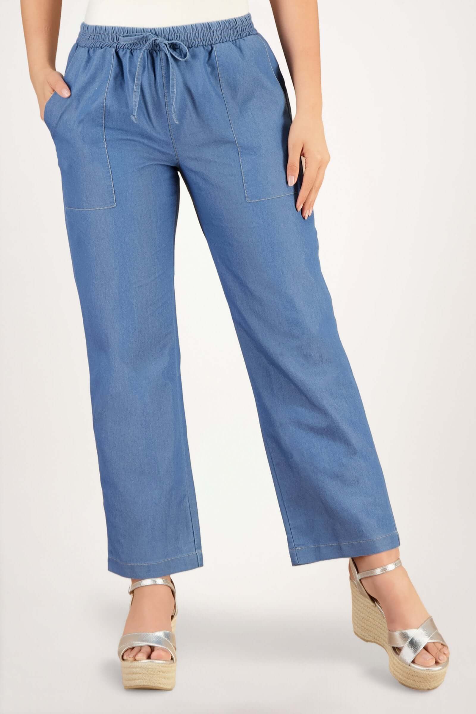 Pantalon de dama clásico silueta semi ajustada - Image 3