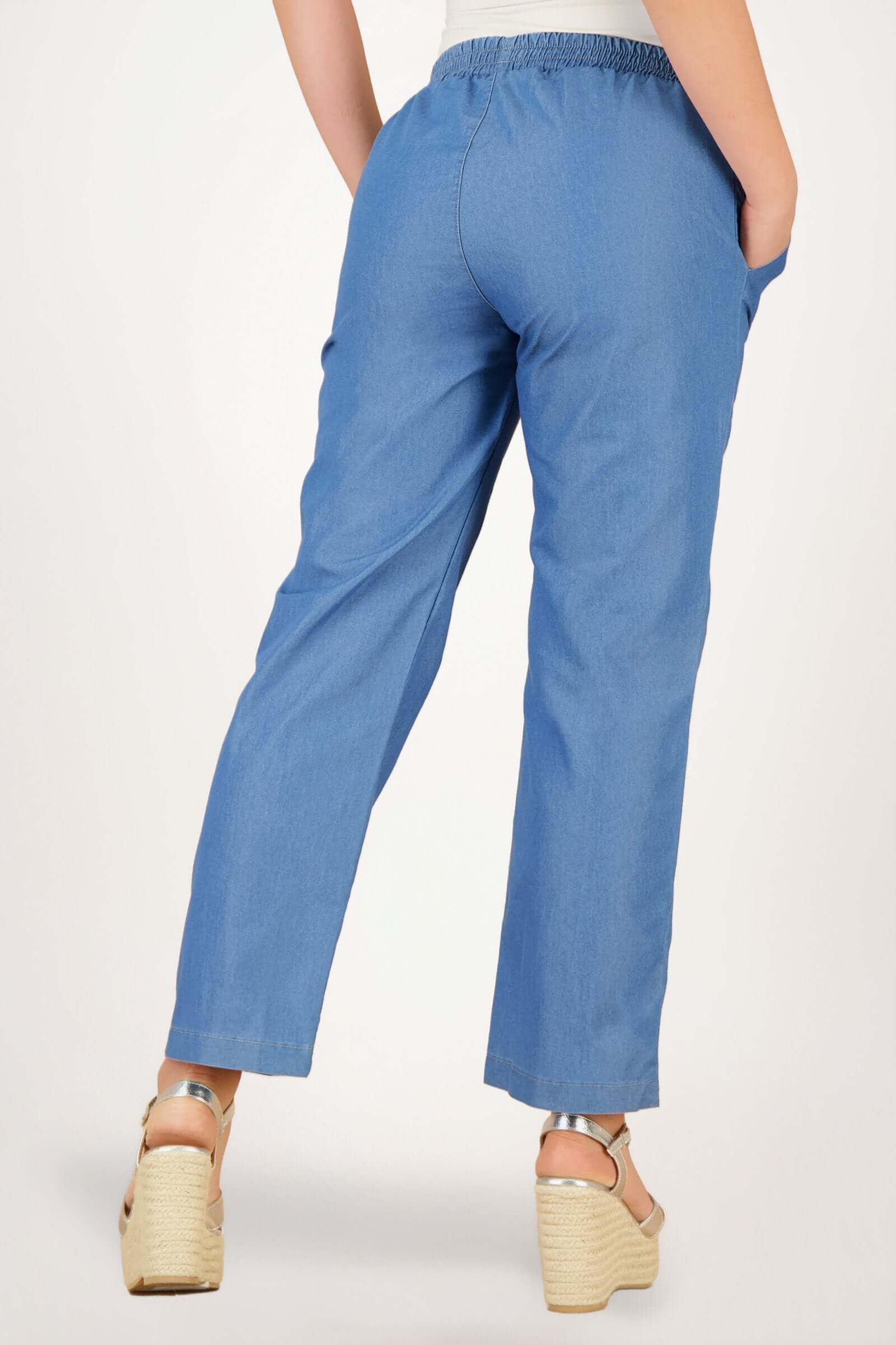 Pantalon de dama clásico silueta semi ajustada - Image 5