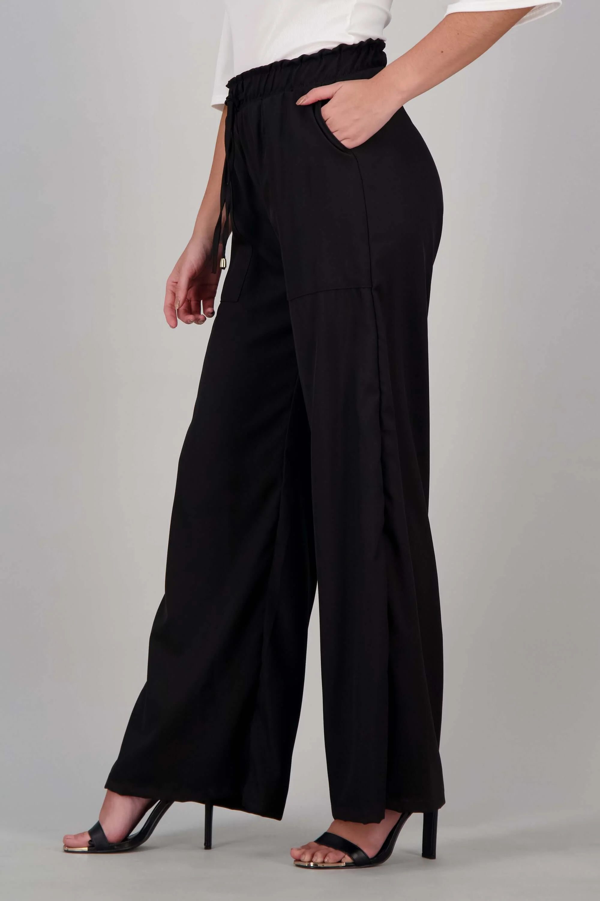 Pantalon de dama clásico silueta semi ajustada - Image 14