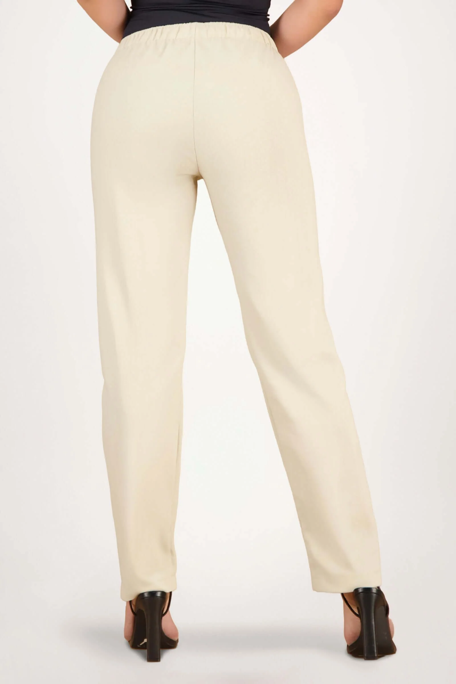 Pantalon de dama clásico silueta semi ajustada - Image 5