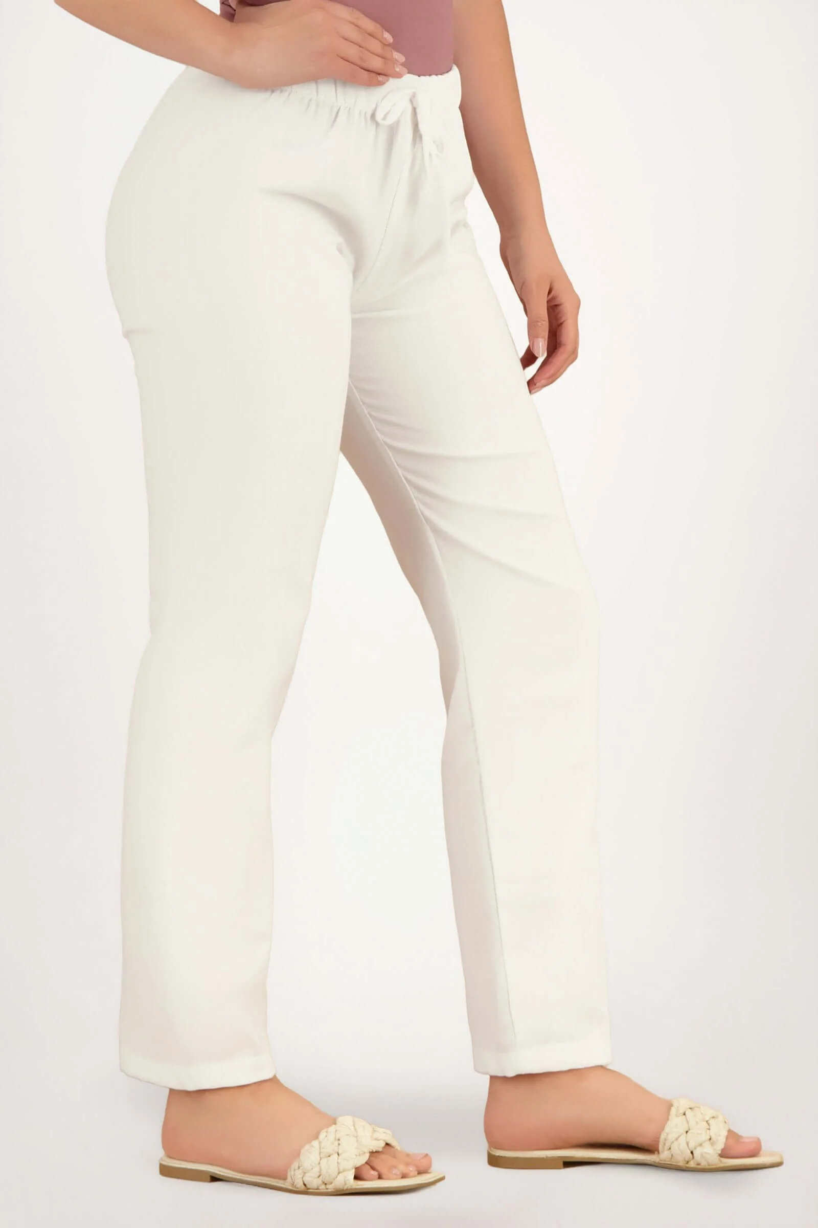 Pantalon de dama clásico silueta semi ajustada - Image 8