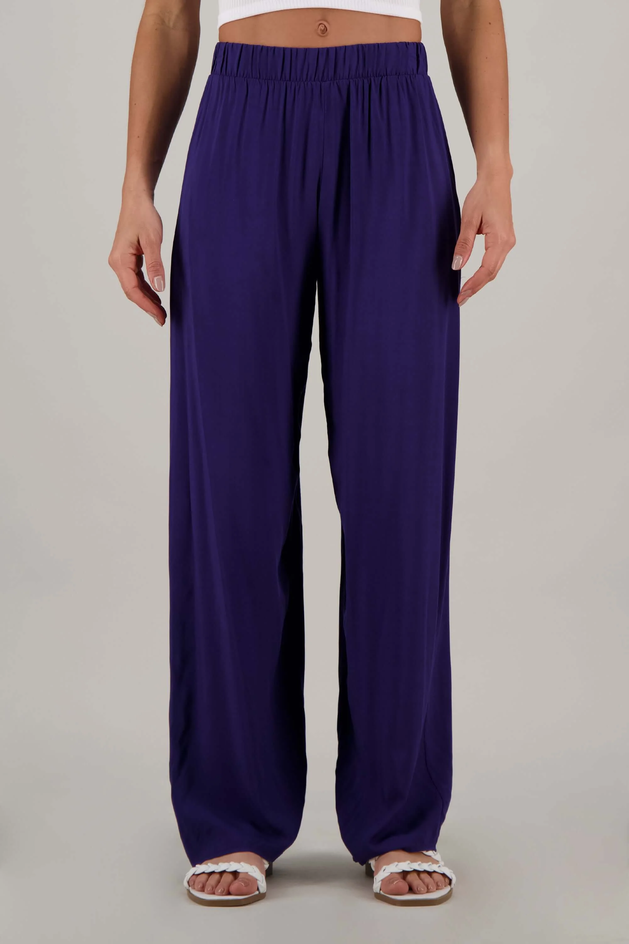 Pantalon de dama ancho amplia - Image 17