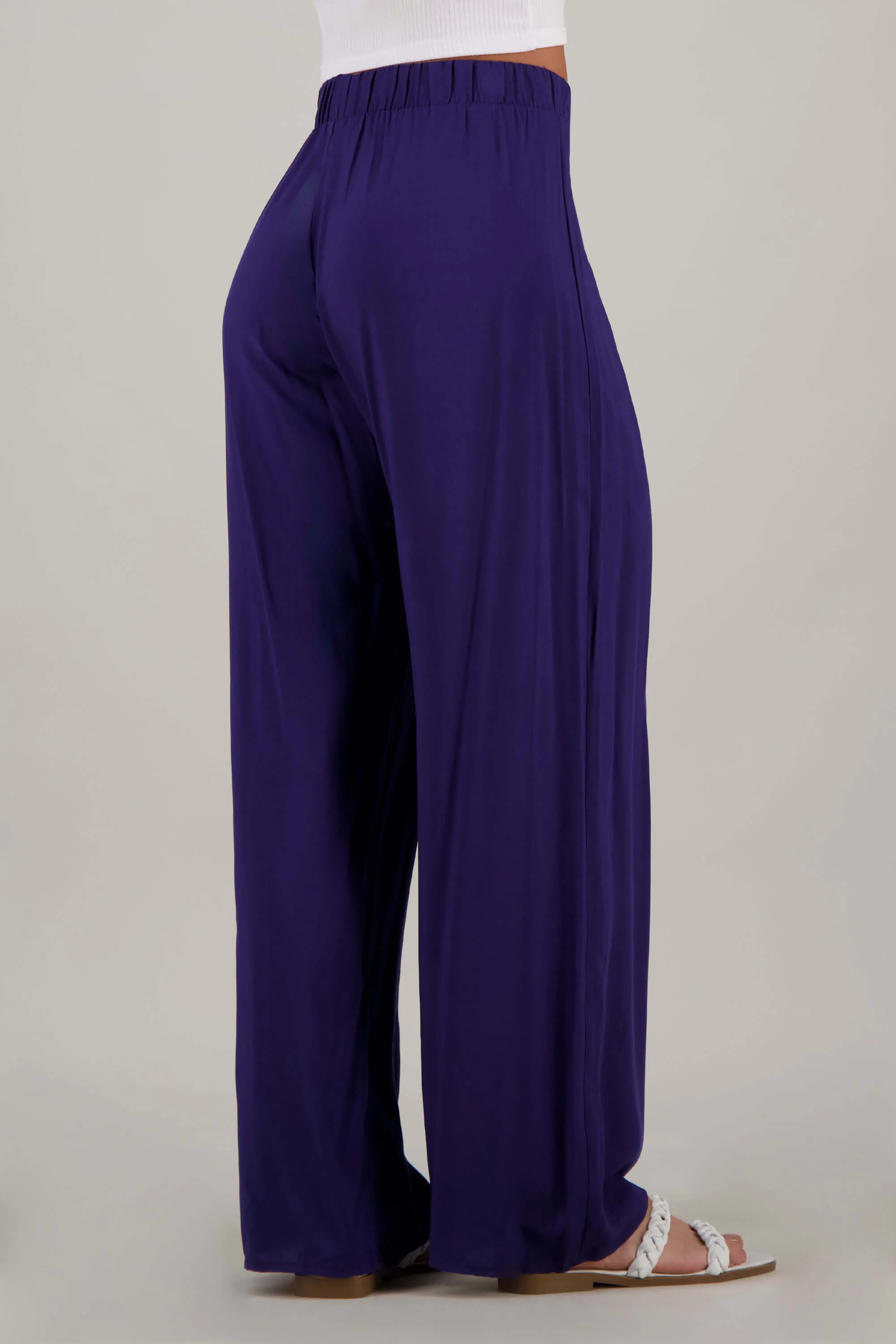 Pantalon de dama ancho amplia - Image 18